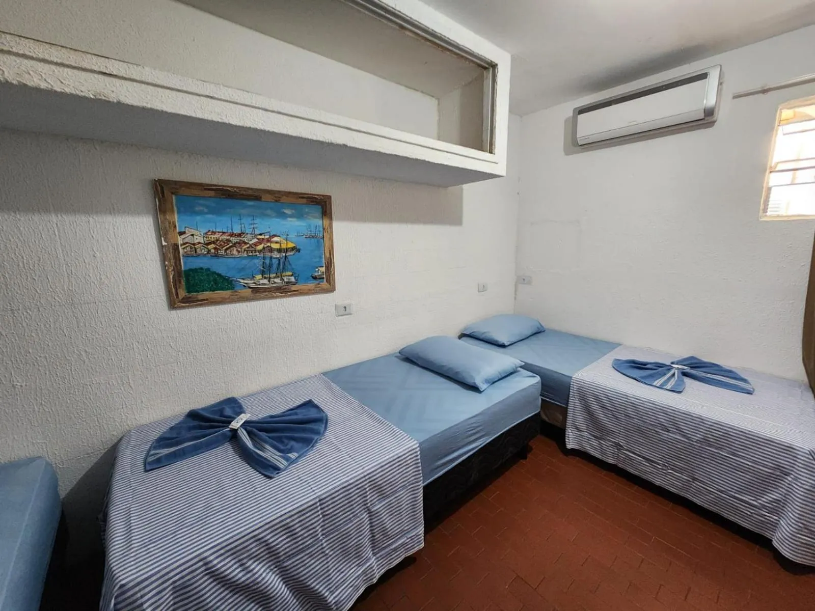 Bed in Casa do Meio Pousada