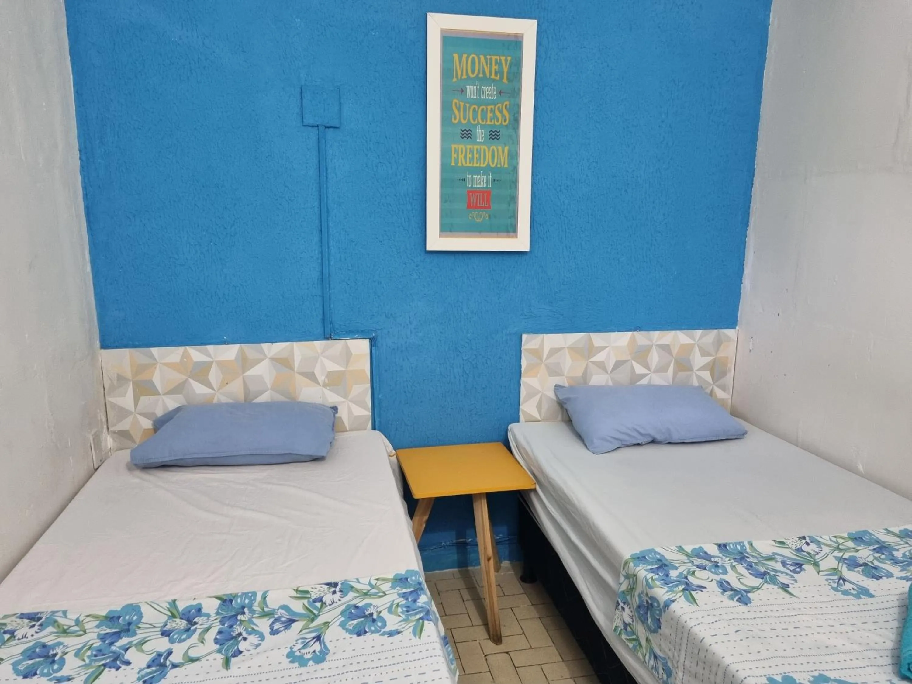 Bed in Casa do Meio Pousada