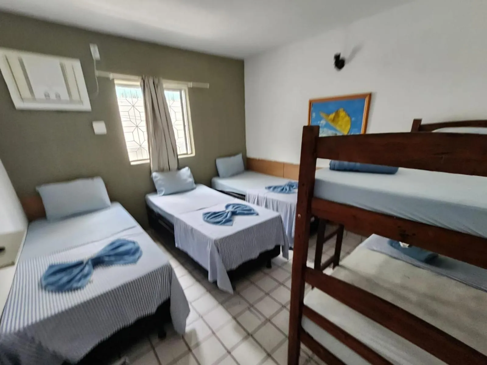 Bed in Casa do Meio Pousada