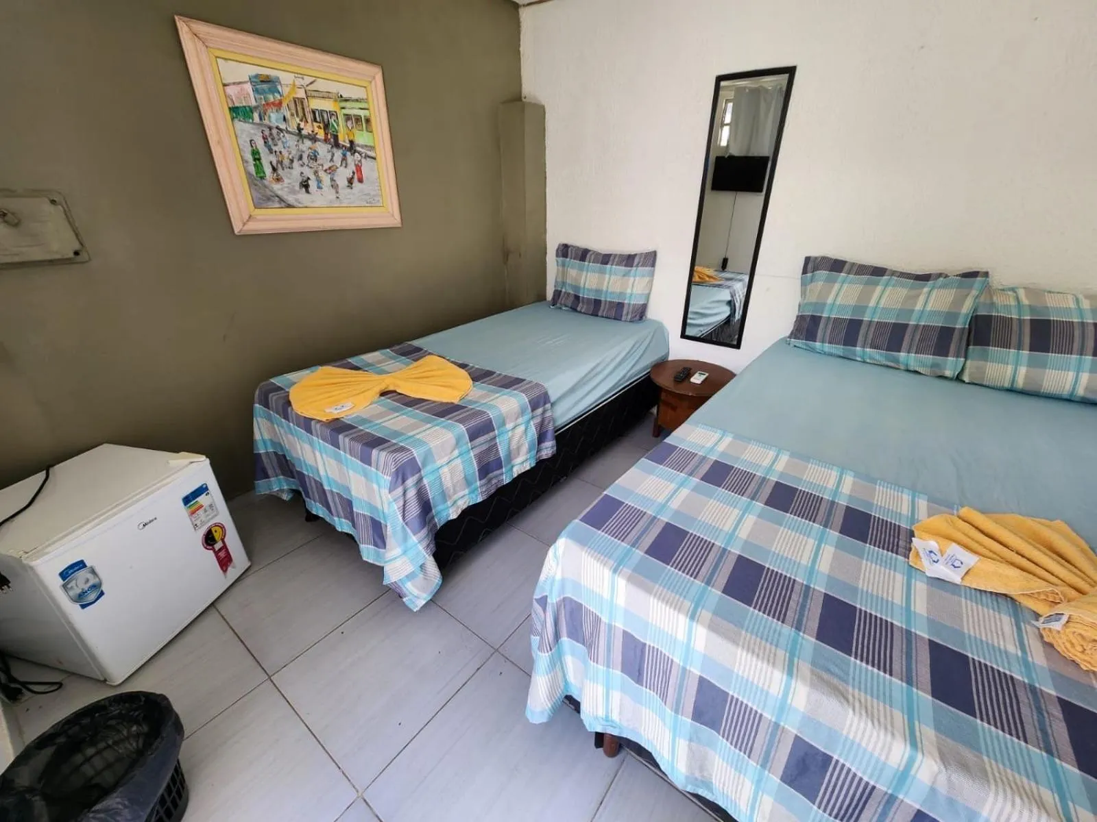 Bed in Casa do Meio Pousada