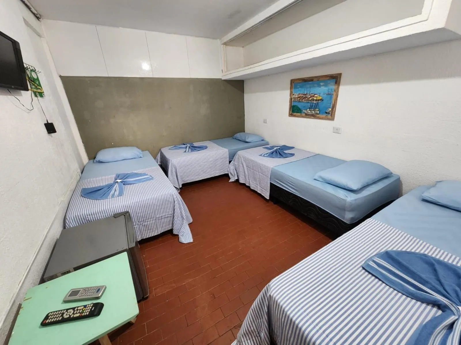 Bed in Casa do Meio Pousada