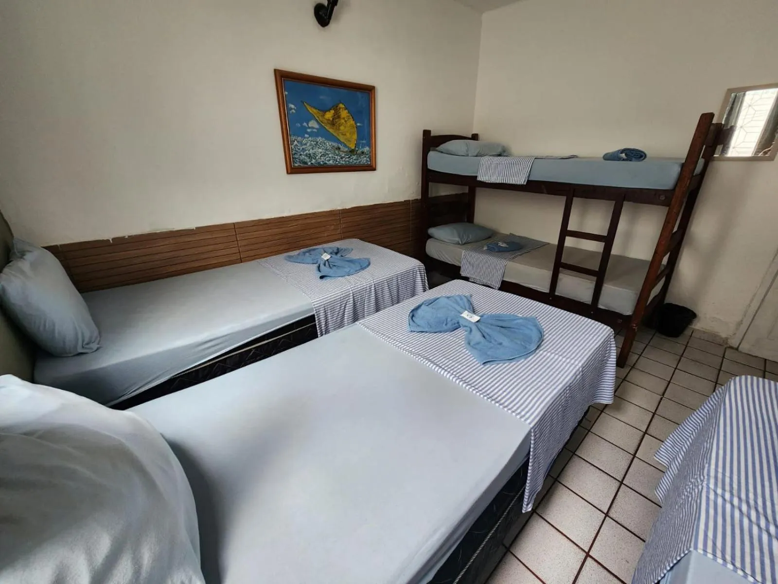 Bed in Casa do Meio Pousada