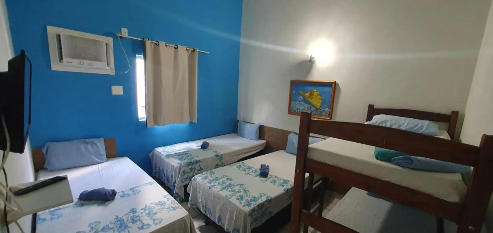 Bed in Casa do Meio Pousada