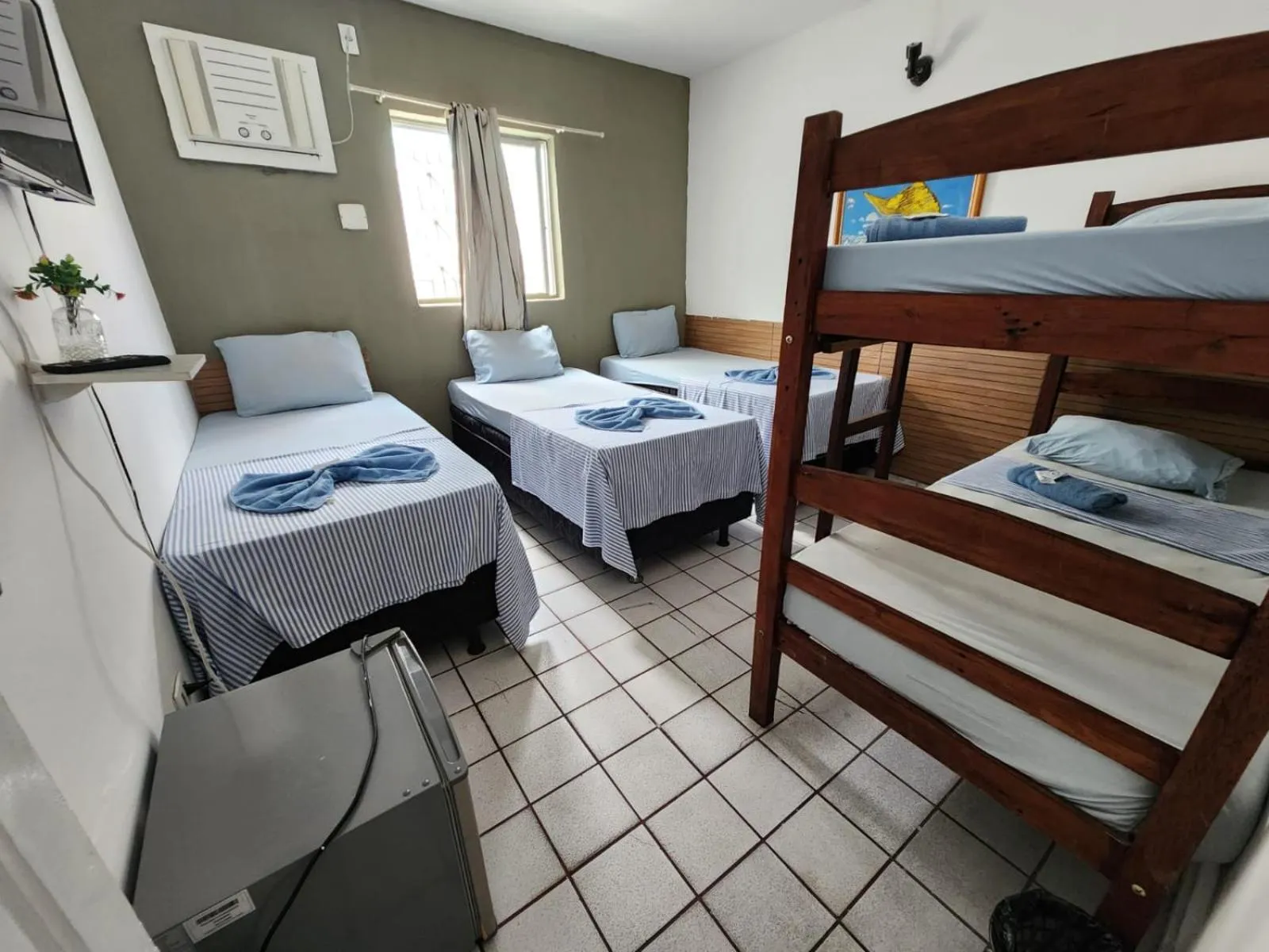 Bed in Casa do Meio Pousada