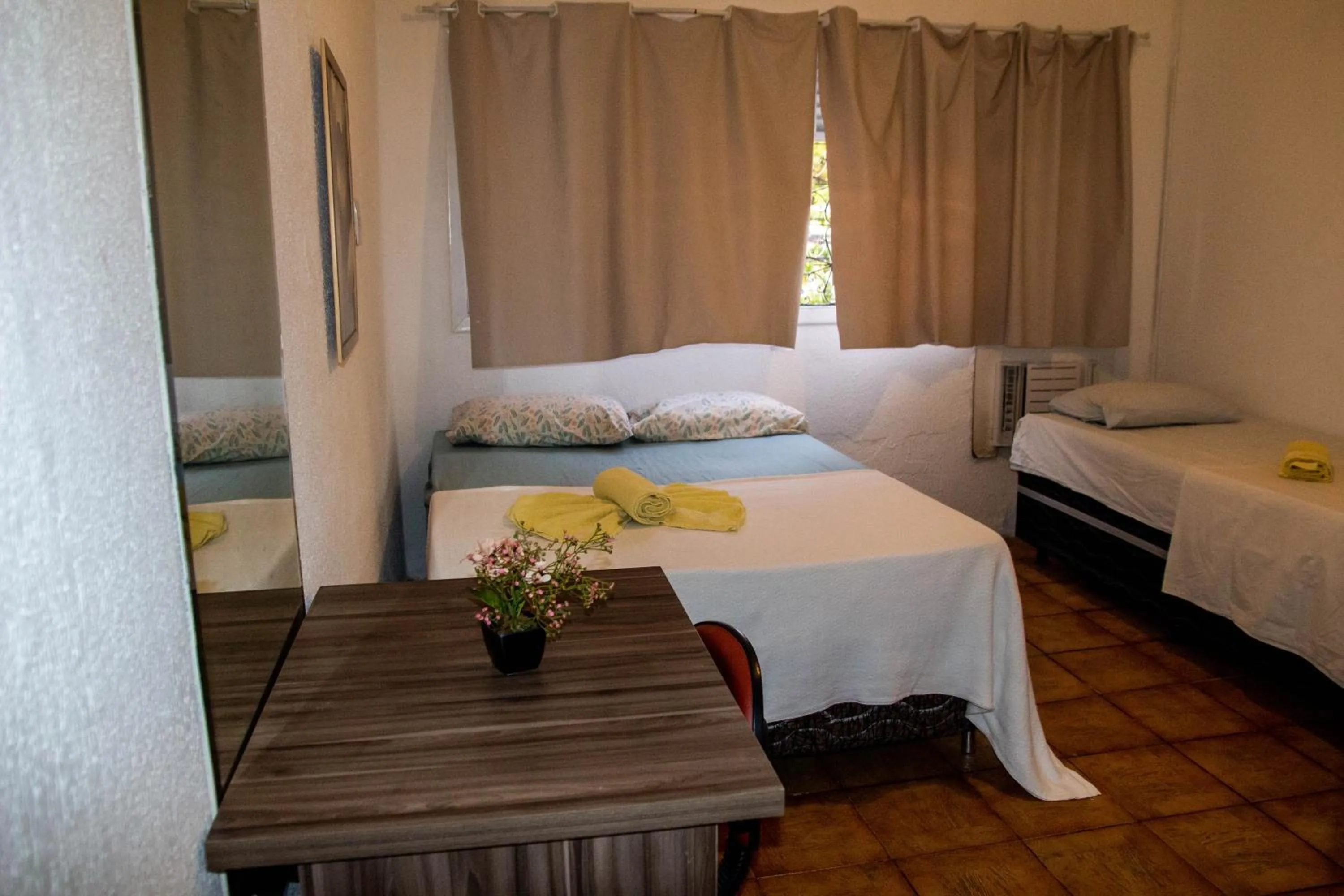 Bed in Casa do Meio Pousada