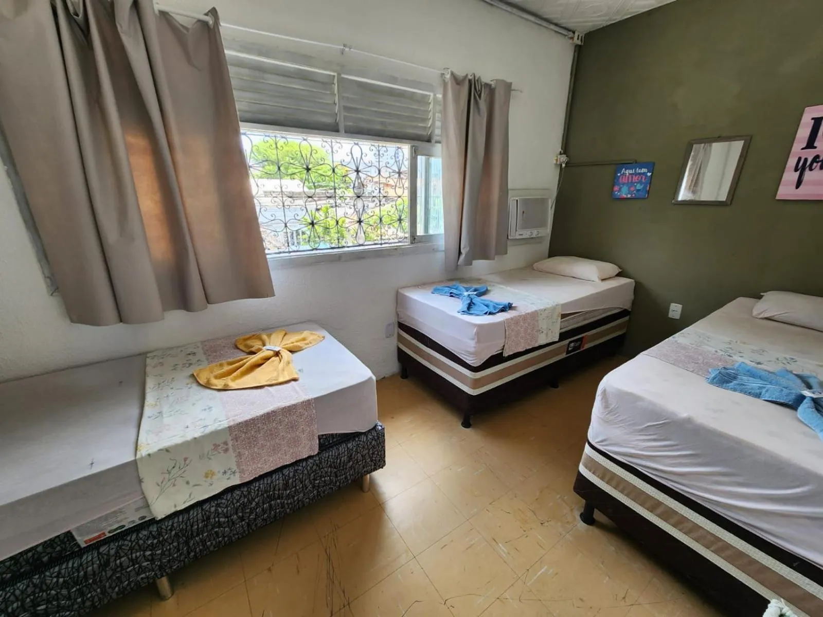 Bed in Casa do Meio Pousada