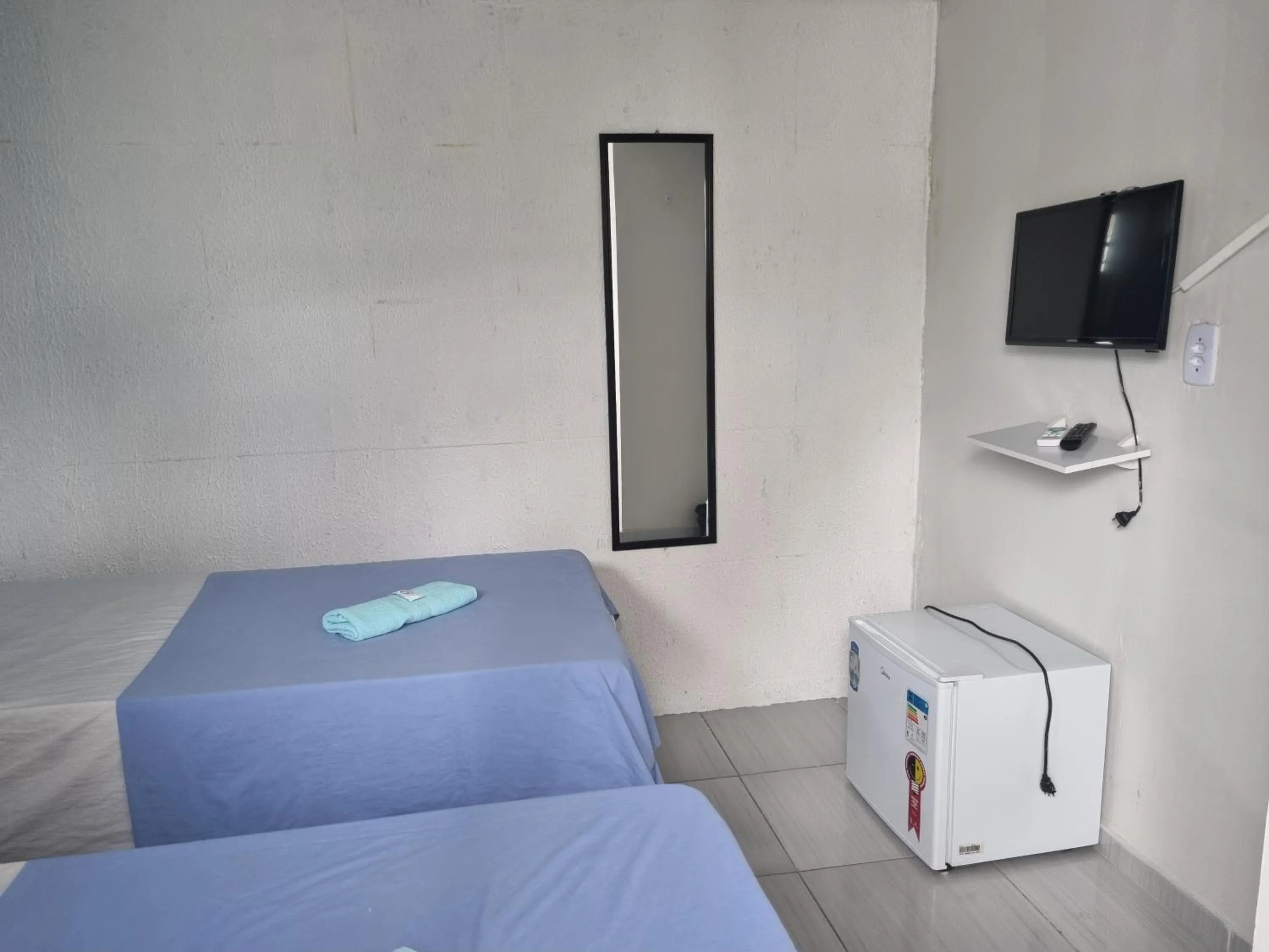 Bed in Casa do Meio Pousada