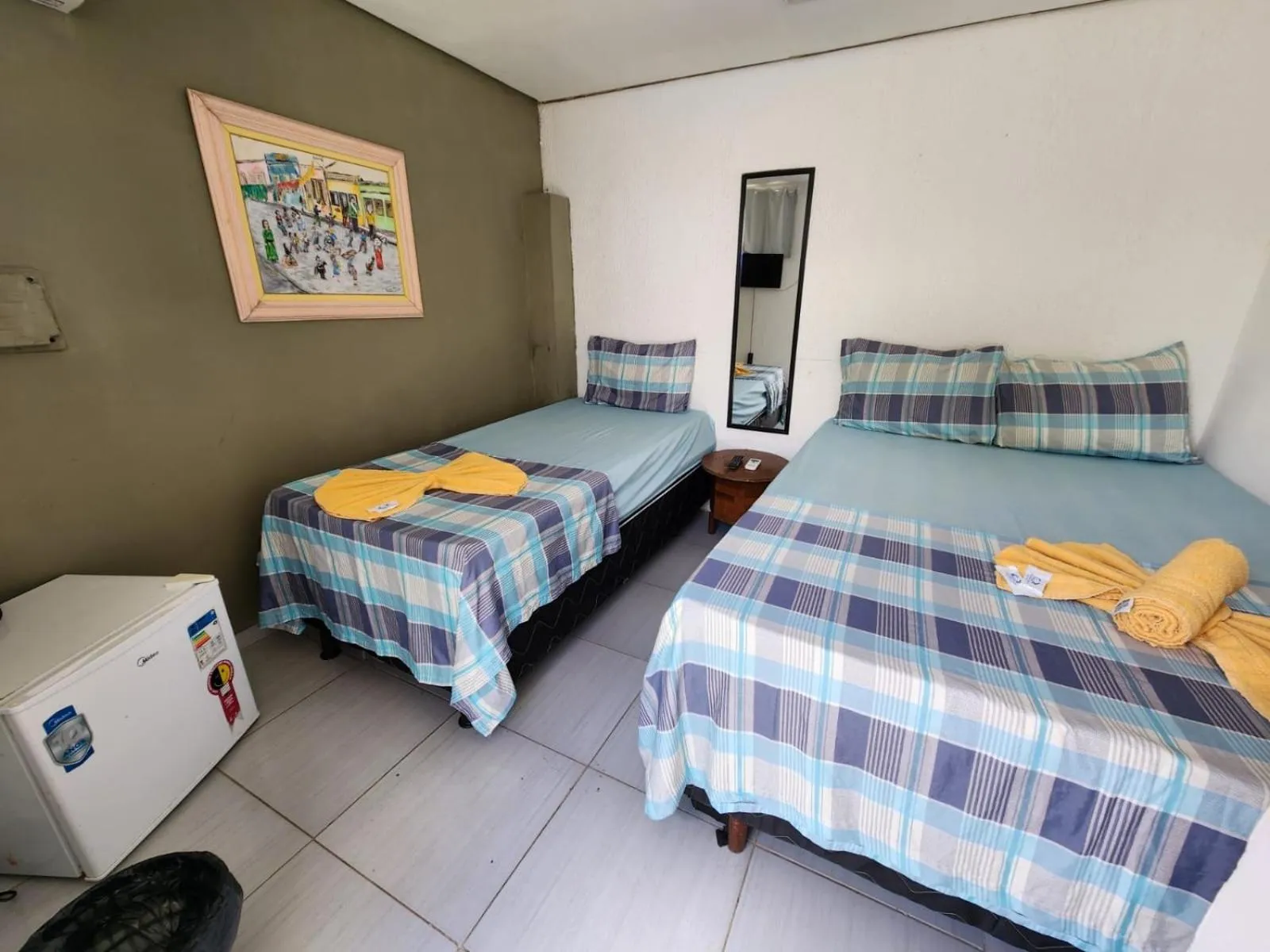 Bed in Casa do Meio Pousada