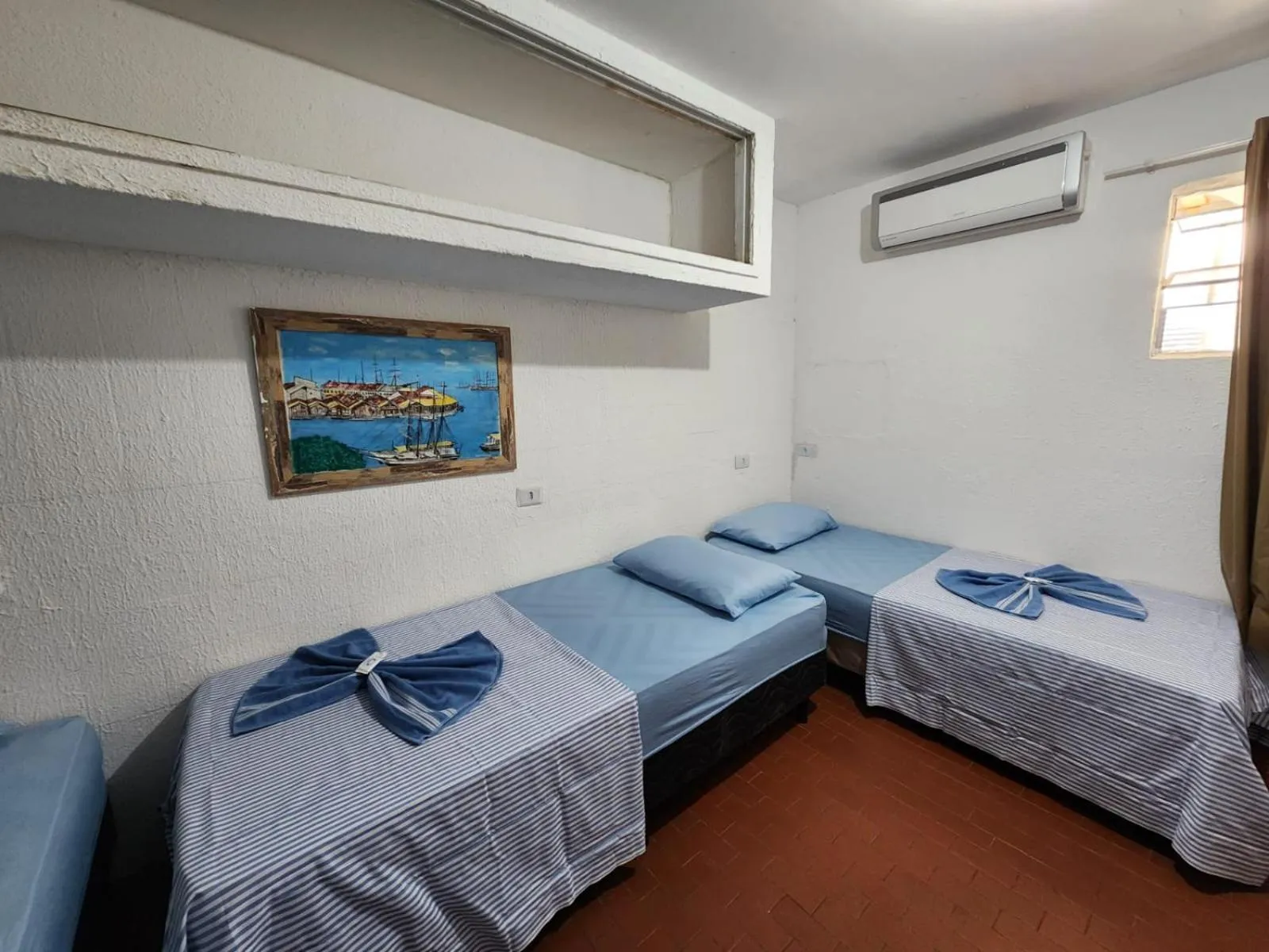 Bed in Casa do Meio Pousada