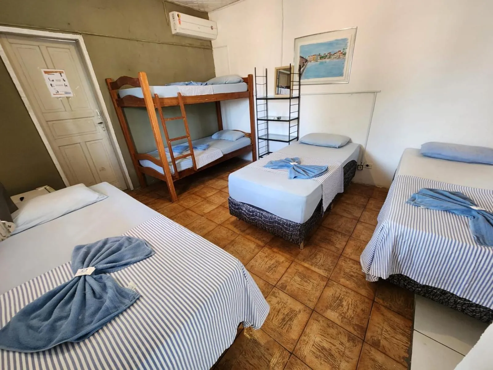 Bed in Casa do Meio Pousada