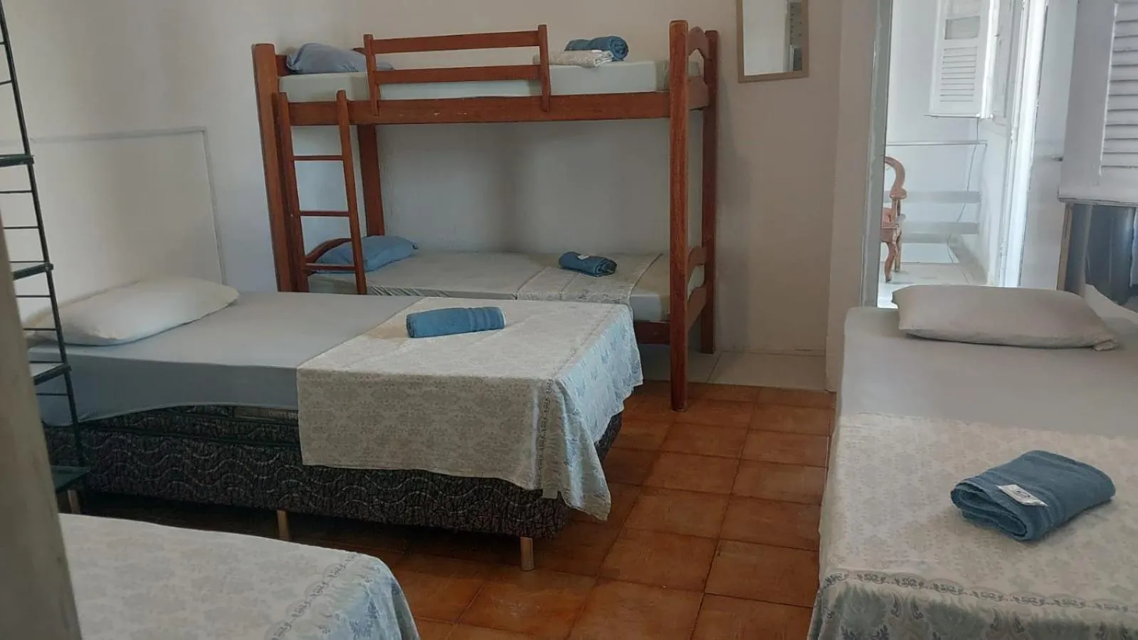 Bed in Casa do Meio Pousada