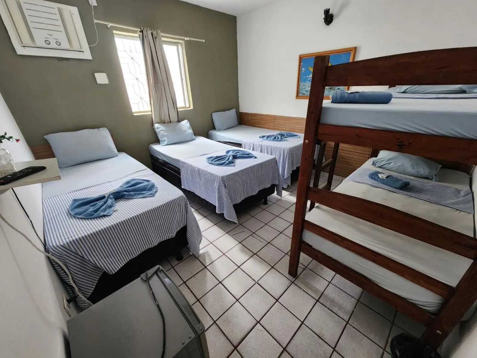 Bed in Casa do Meio Pousada