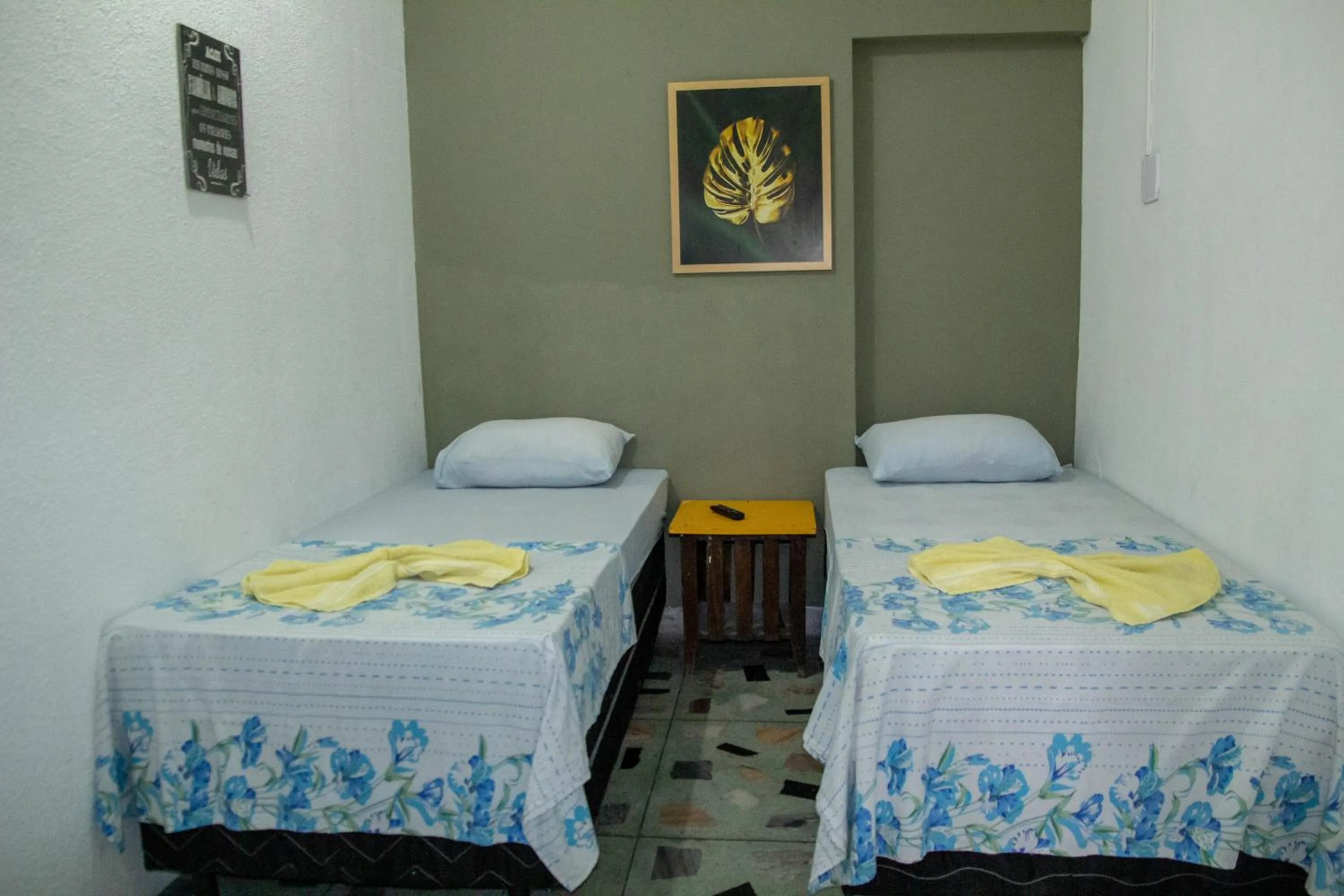 Bed in Casa do Meio Pousada