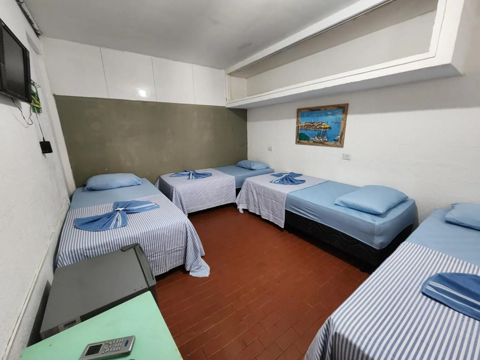 Bed in Casa do Meio Pousada