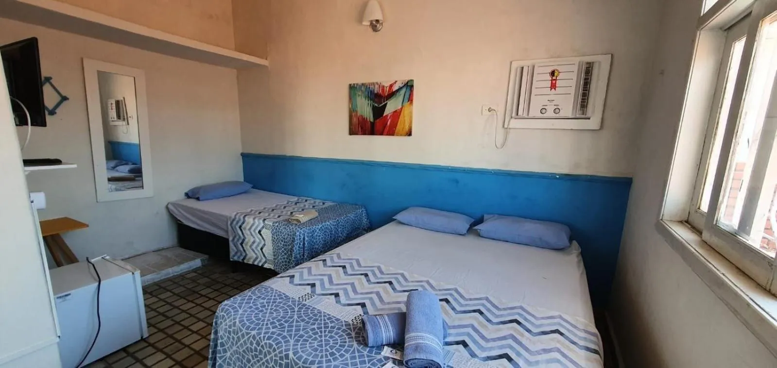 Bed in Casa do Meio Pousada