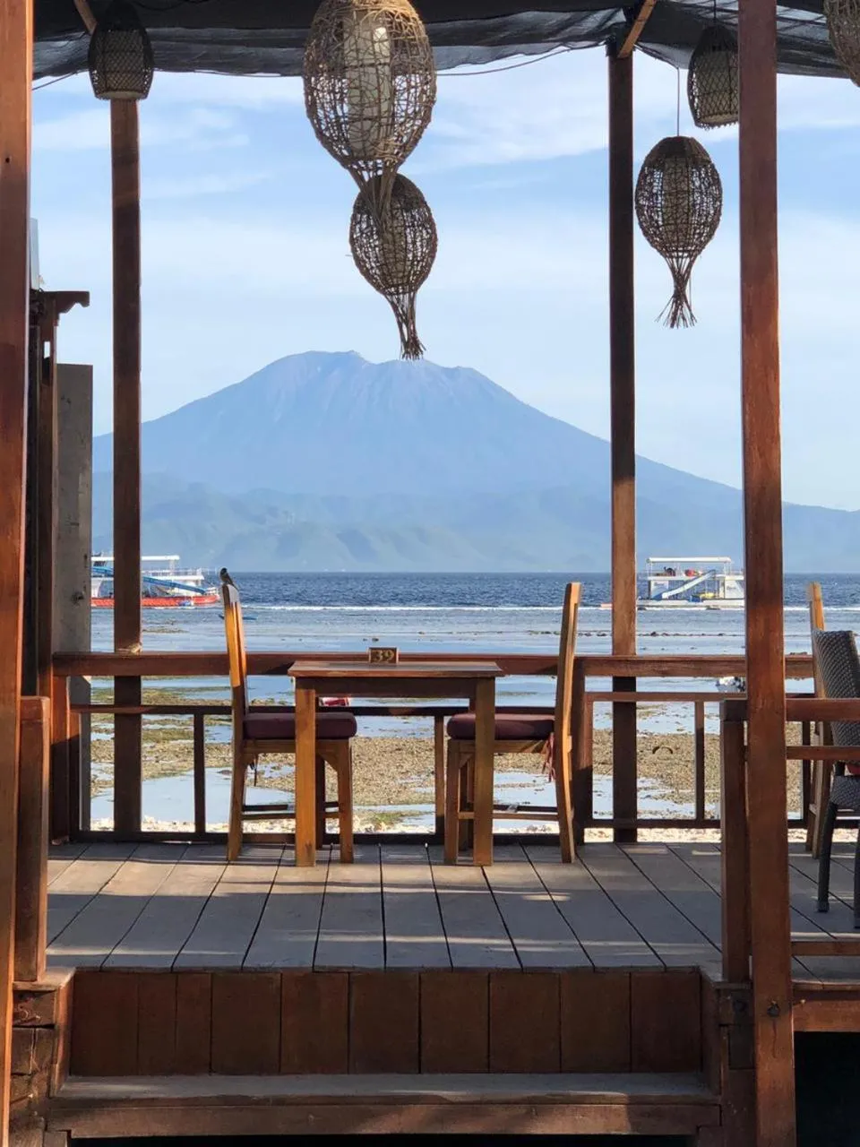 Mountain view in Nusa Indah Onai Hotel