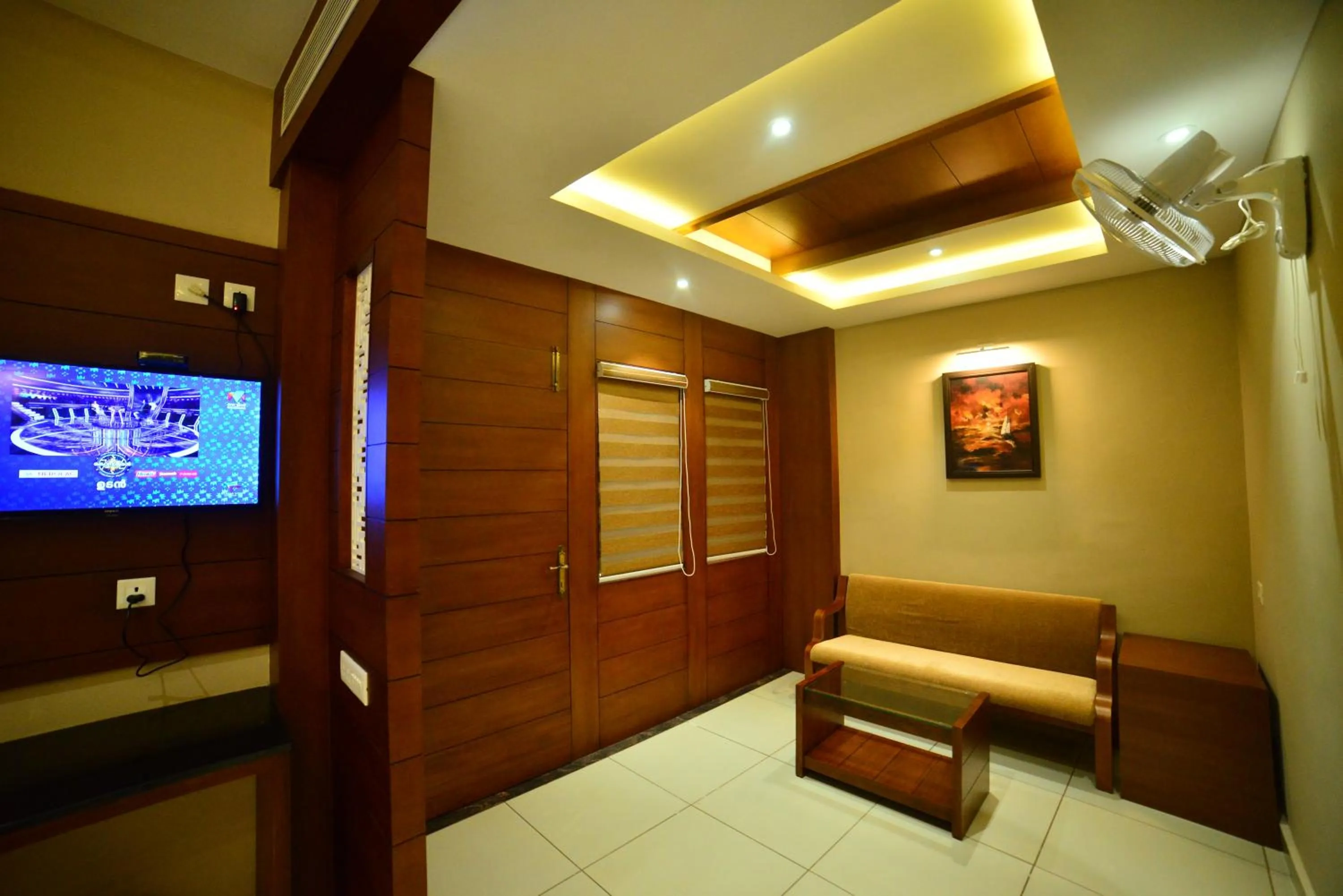 Living room in Hotel Priya