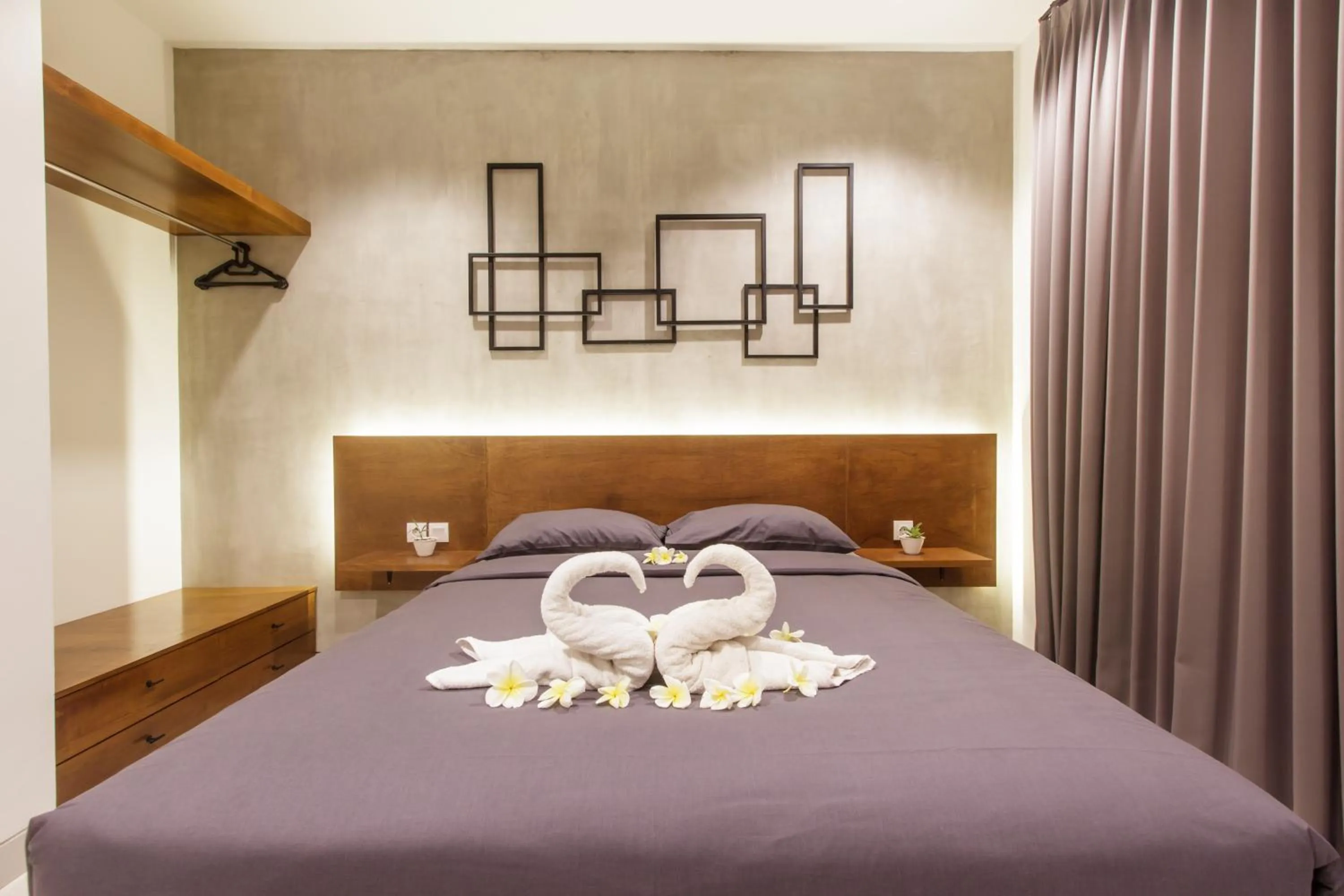 Bed in The jero 18 kuta guest house