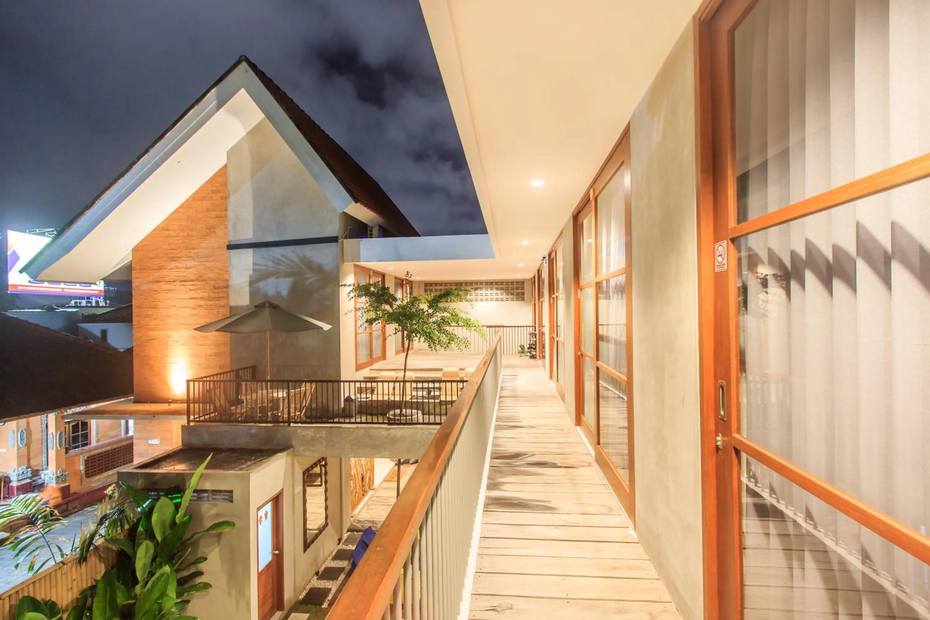 Balcony/Terrace in The jero 18 kuta guest house
