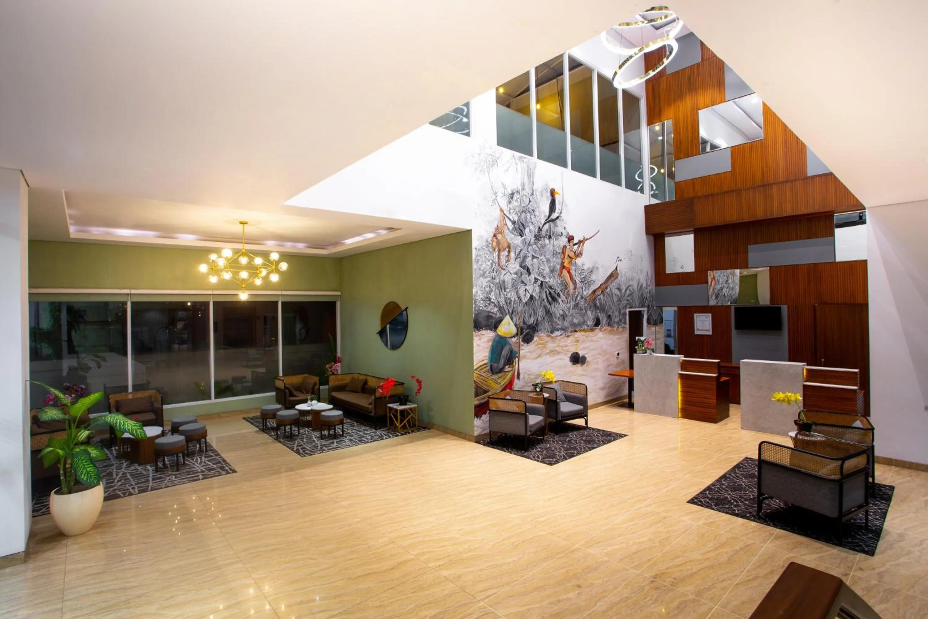 Lobby or reception in Grand Zuri Ketapang