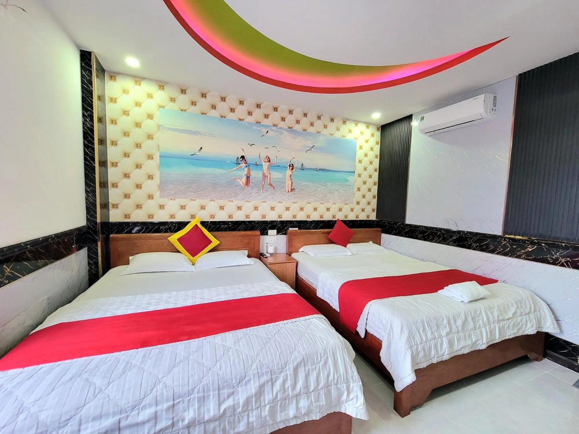 Bed in Thiem Thanh Hotel