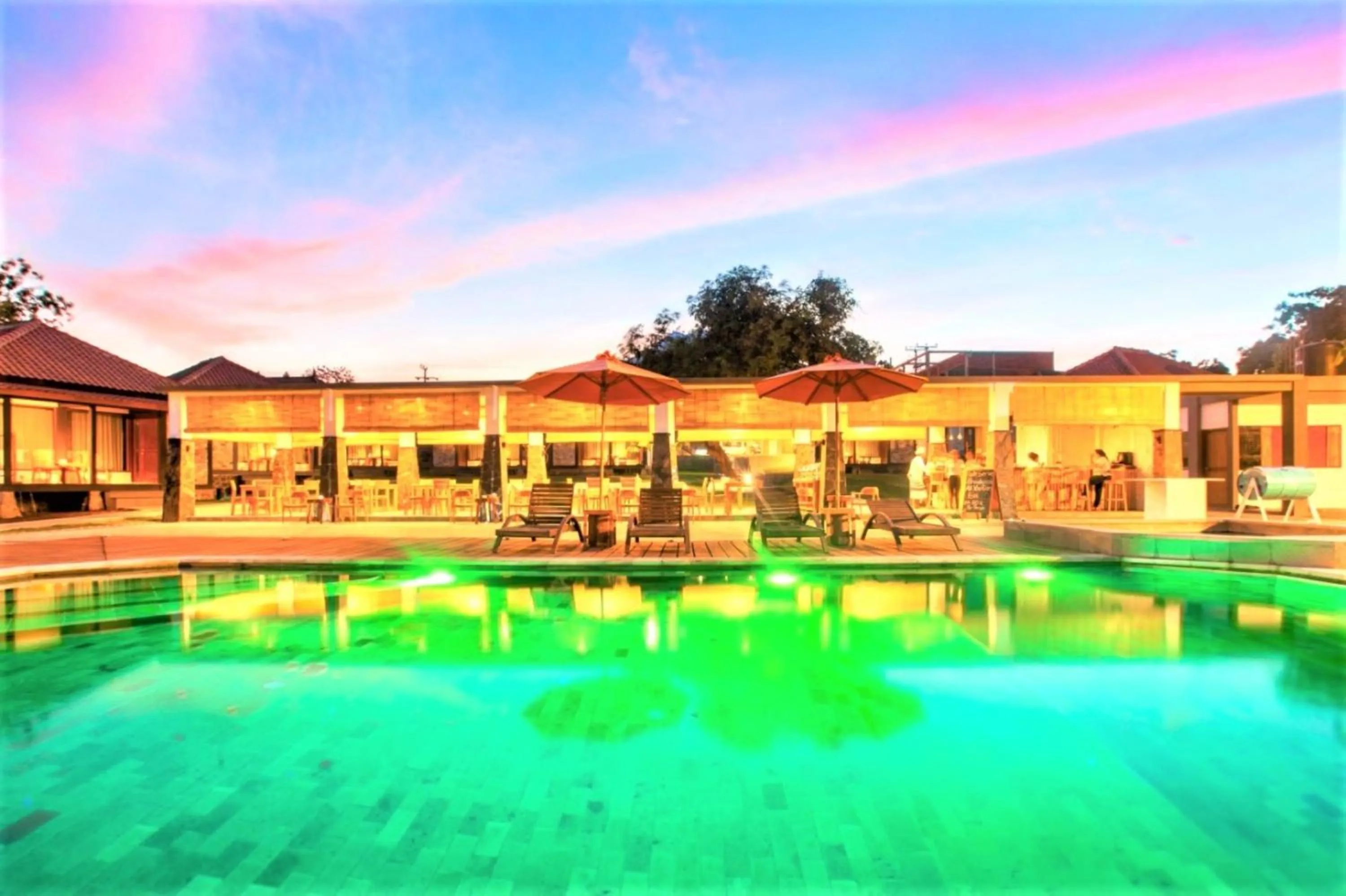 Property building in Hi Blue Bali Melasti Dive Resort