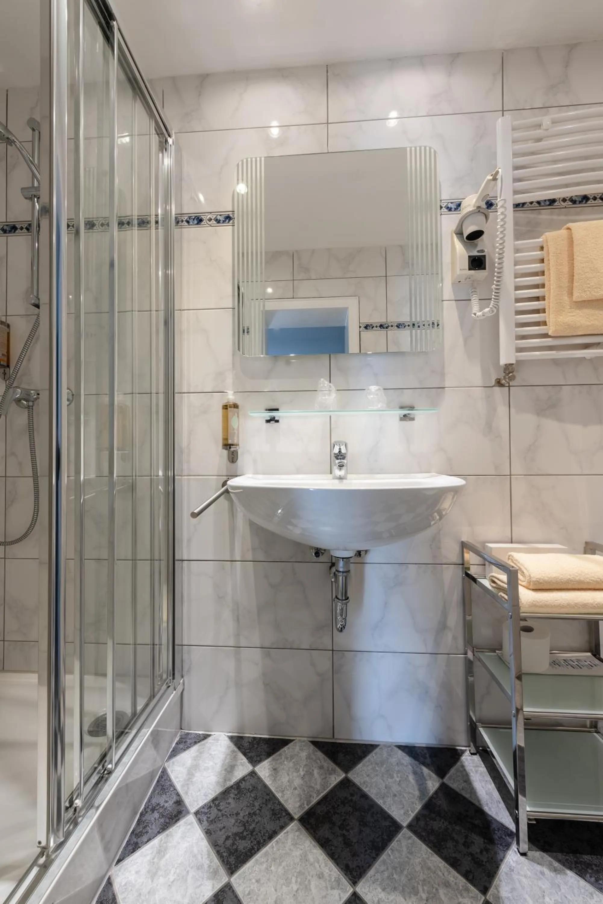 Bathroom in Hotel Kurfürstenhof