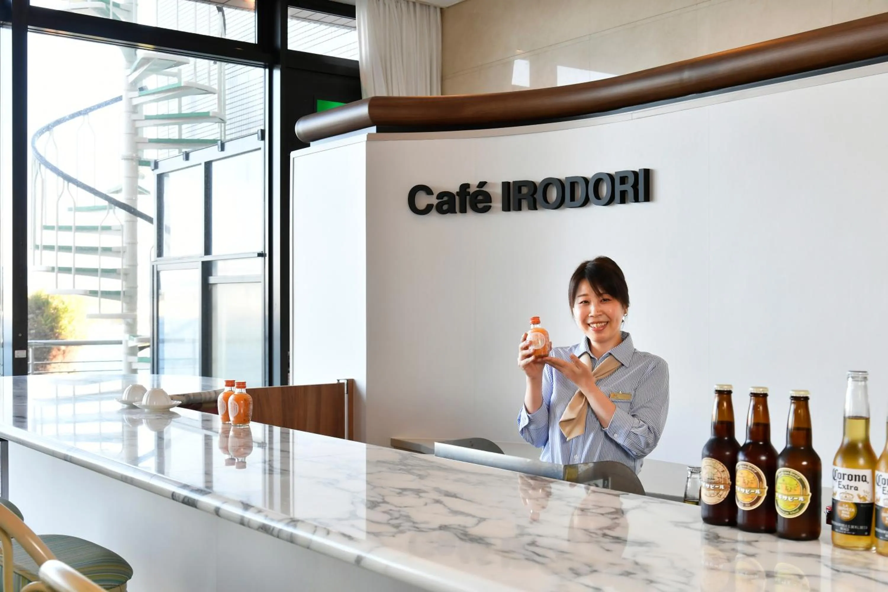 Staff in The Gran Resort Elegante Shirahama