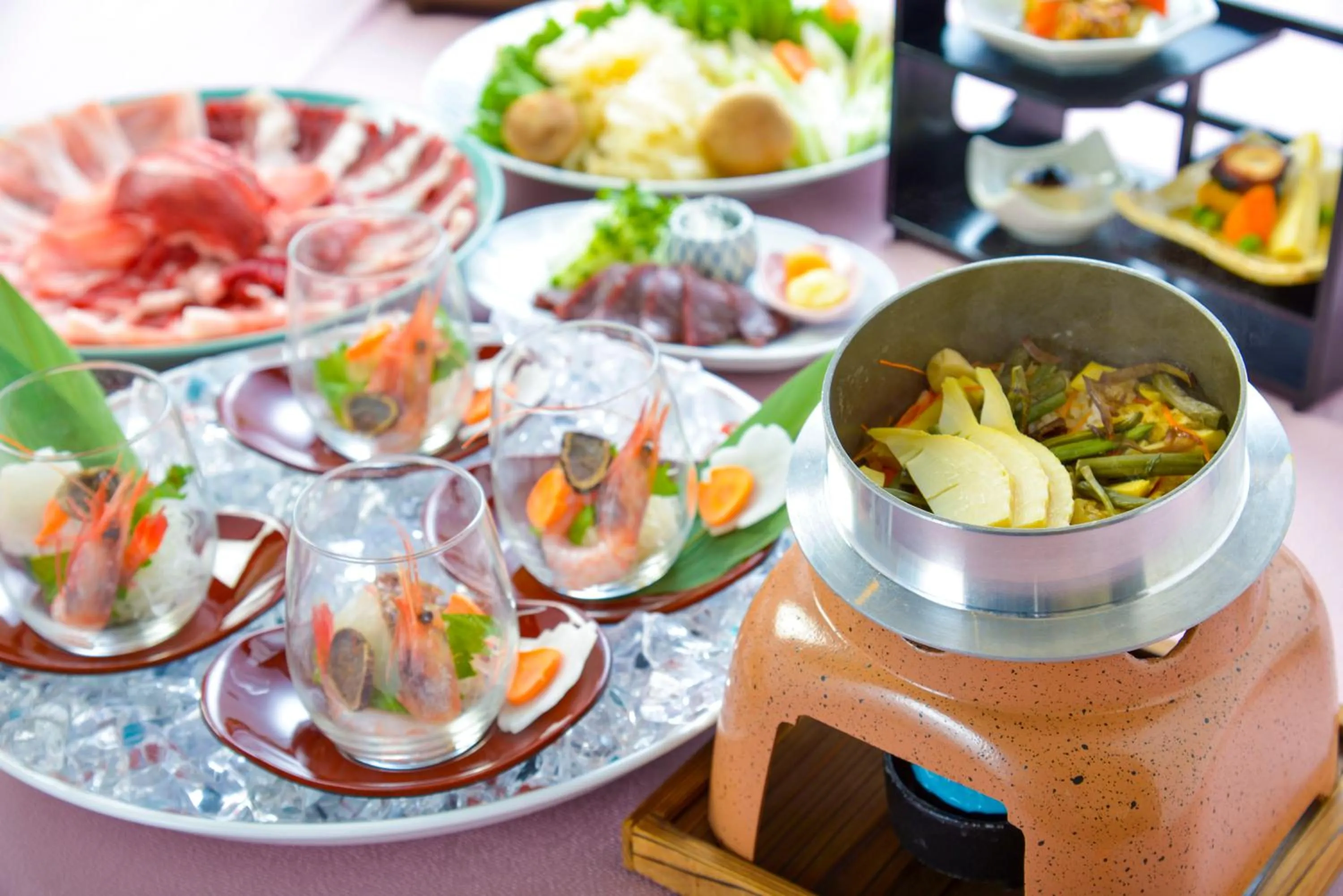 Food in The Gran Resort Princess Fujikawaguchiko