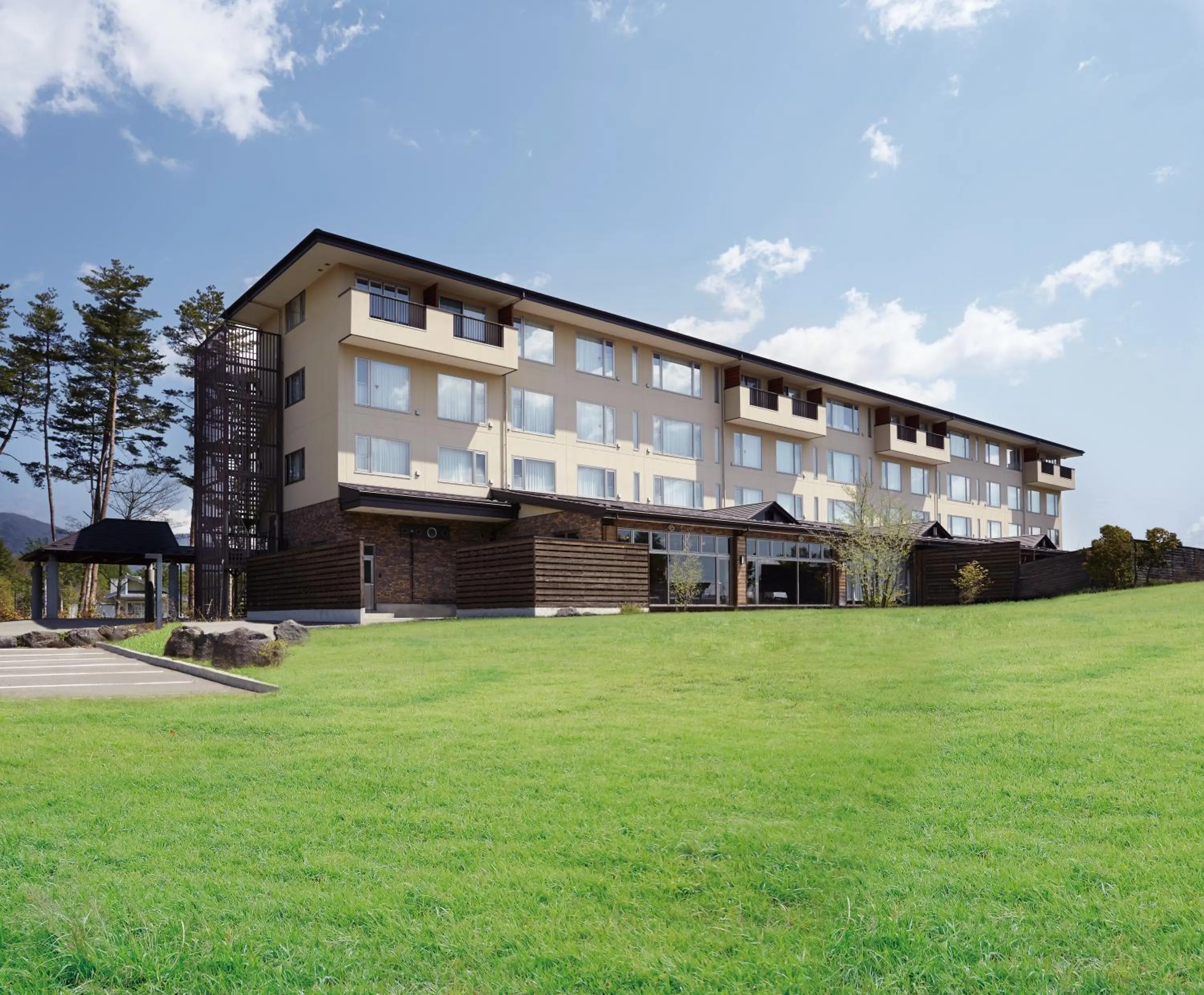 Property building in The Gran Resort Princess Fujikawaguchiko