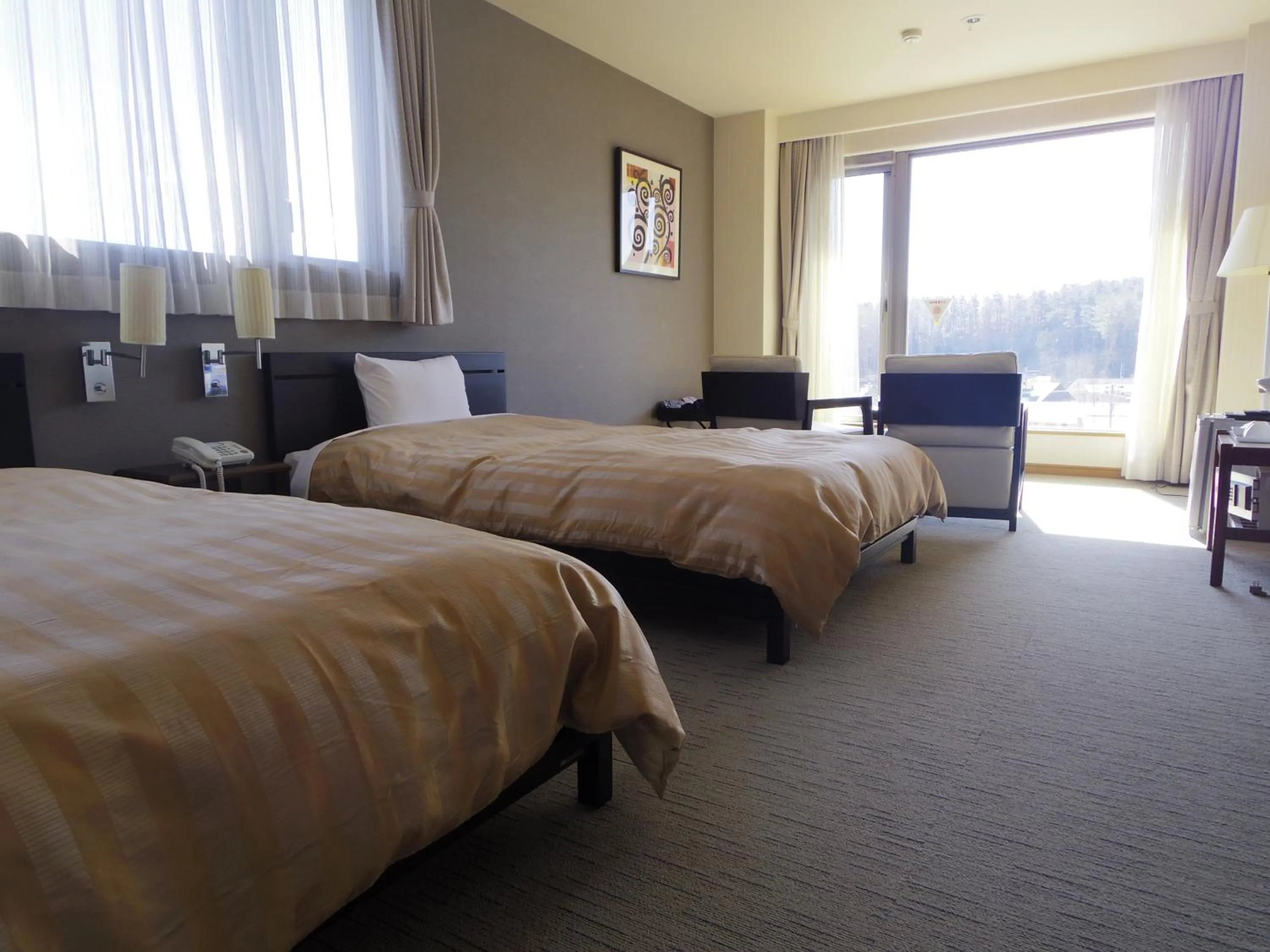 Bedroom, Bed in The Gran Resort Princess Fujikawaguchiko