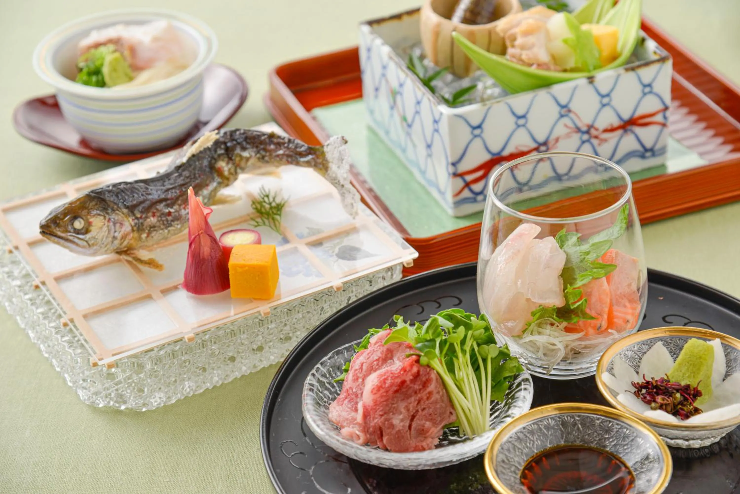 Food in The Gran Resort Princess Fujikawaguchiko