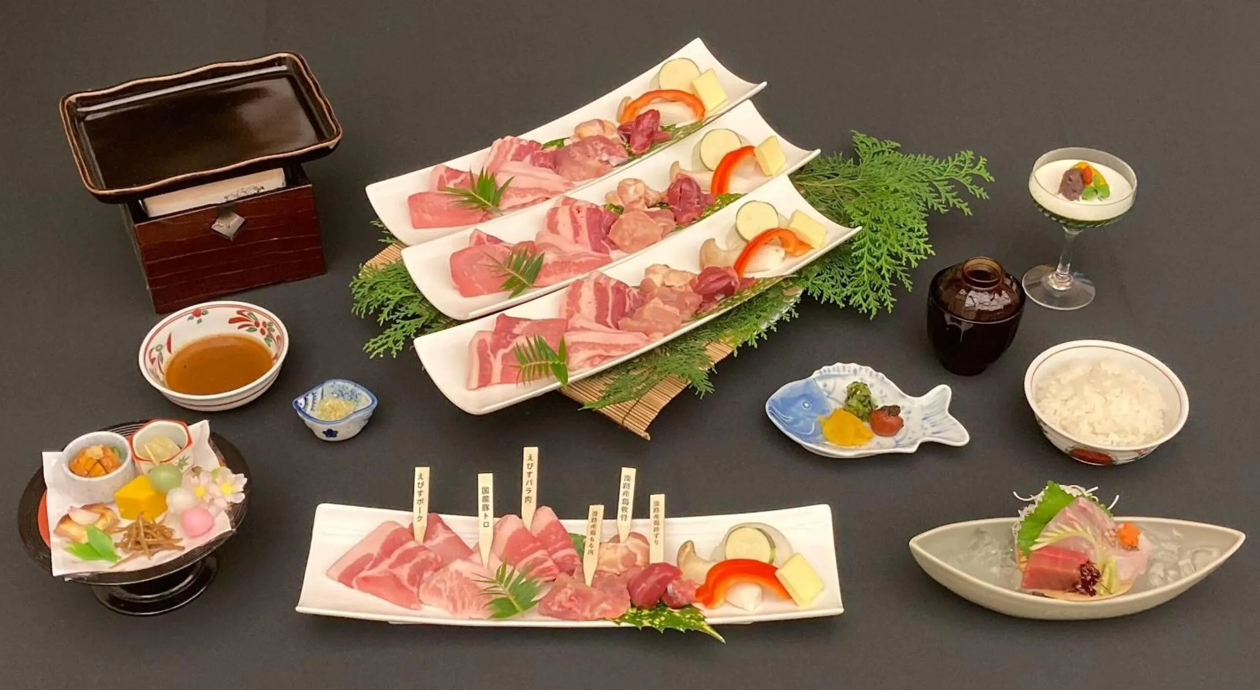 Food in The Gran Resort Elegante Awajishima