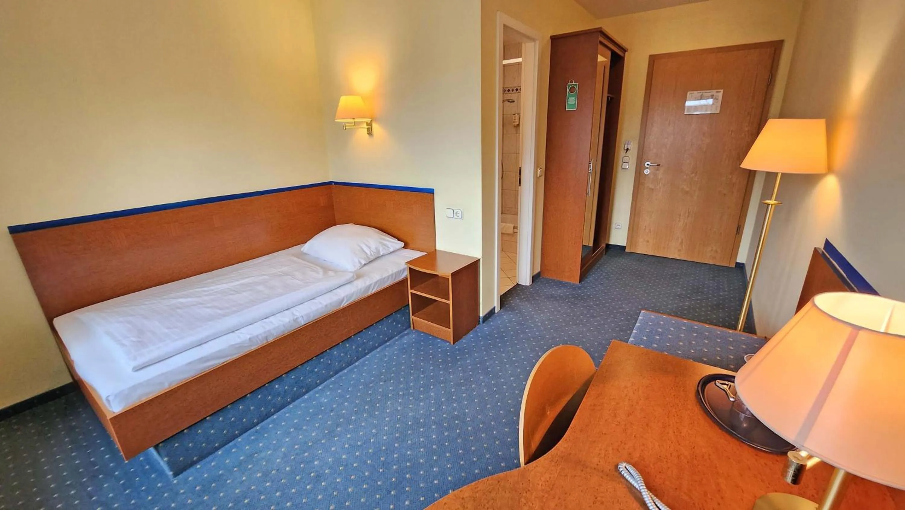 Photo of the whole room, Bed in Hotel Amadeus Dresden Neustadt