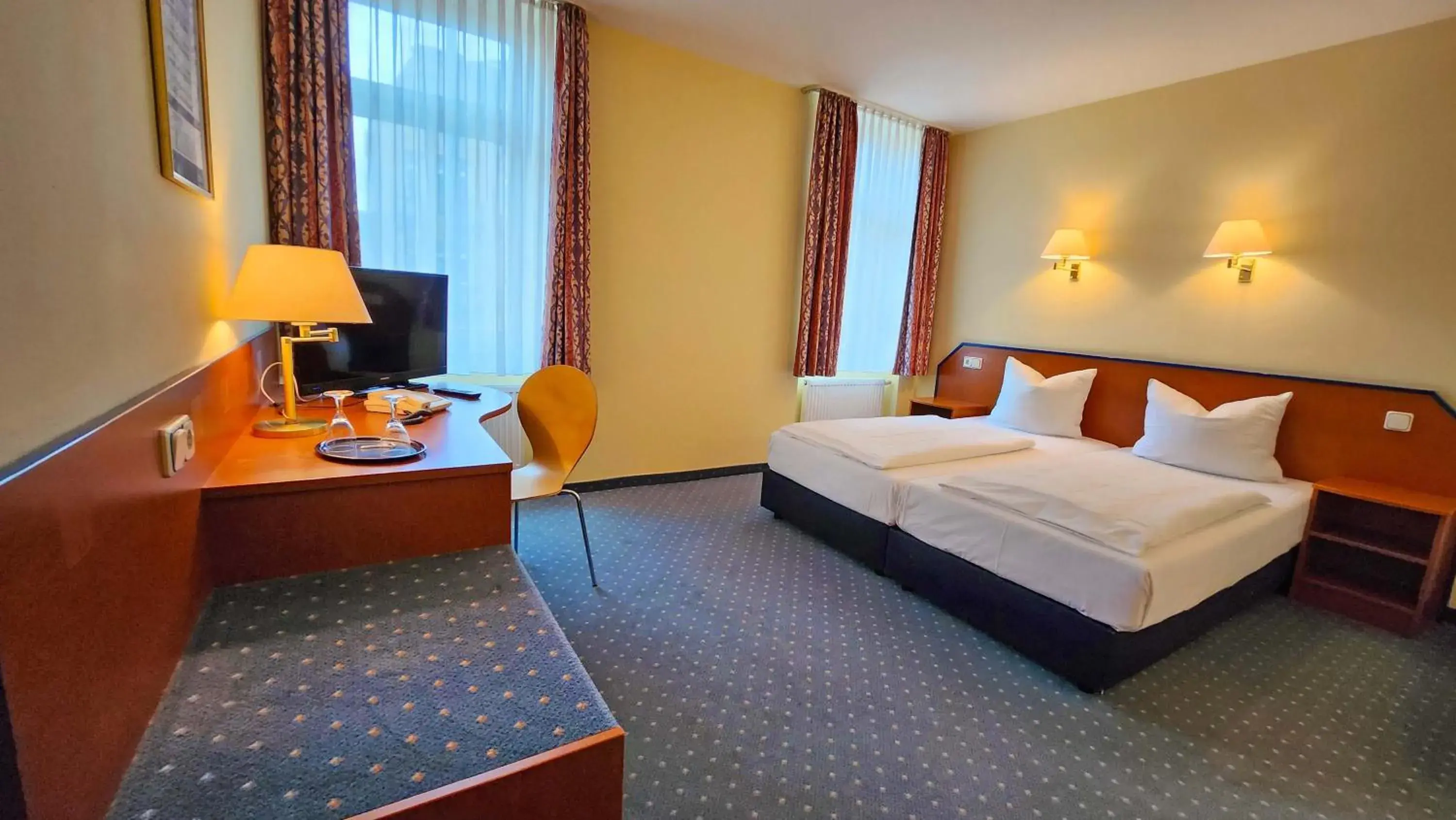 Double Room in Hotel Amadeus Dresden Neustadt Double Room in Hotel Amadeus Dresden Neustadt