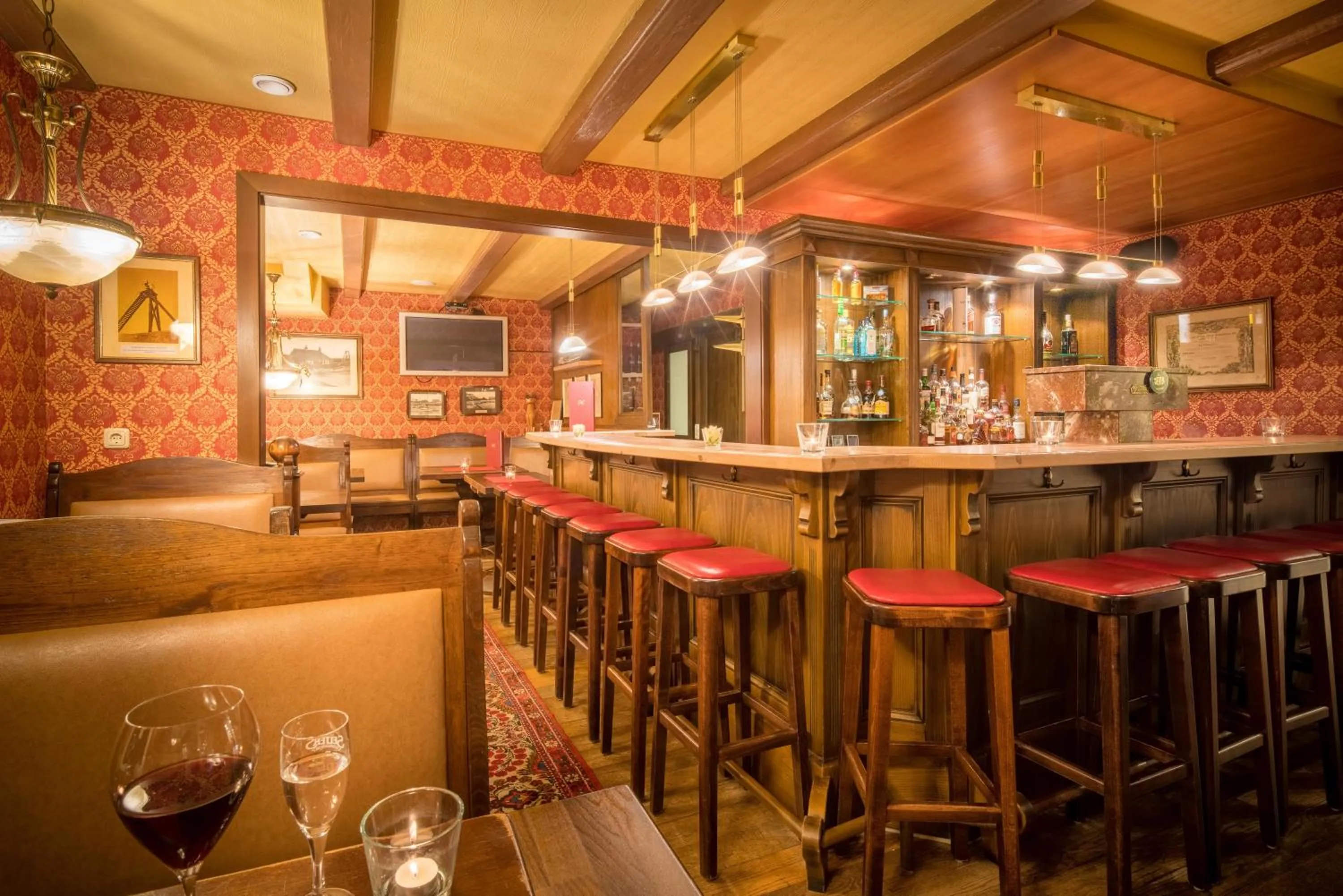 Lounge or bar in Hotel Altes Zollhaus