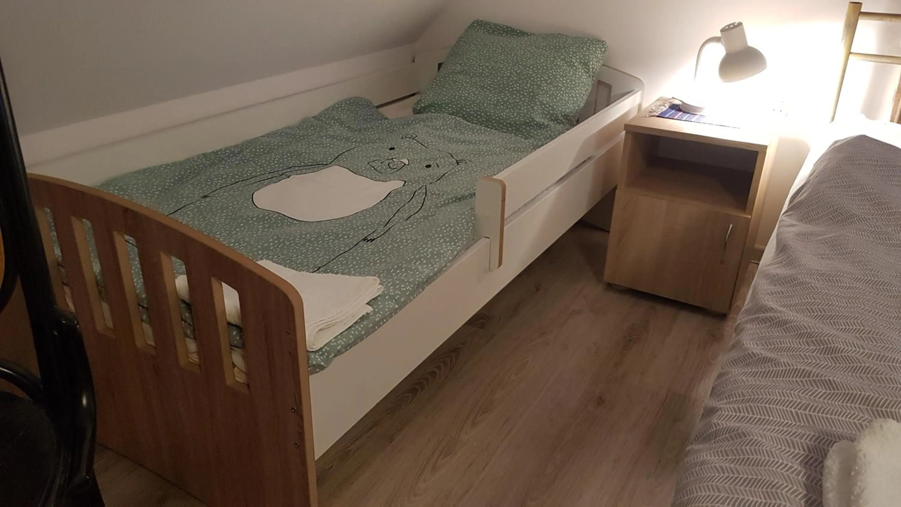 Bed in Pokoje Gościnne Art- Dworek