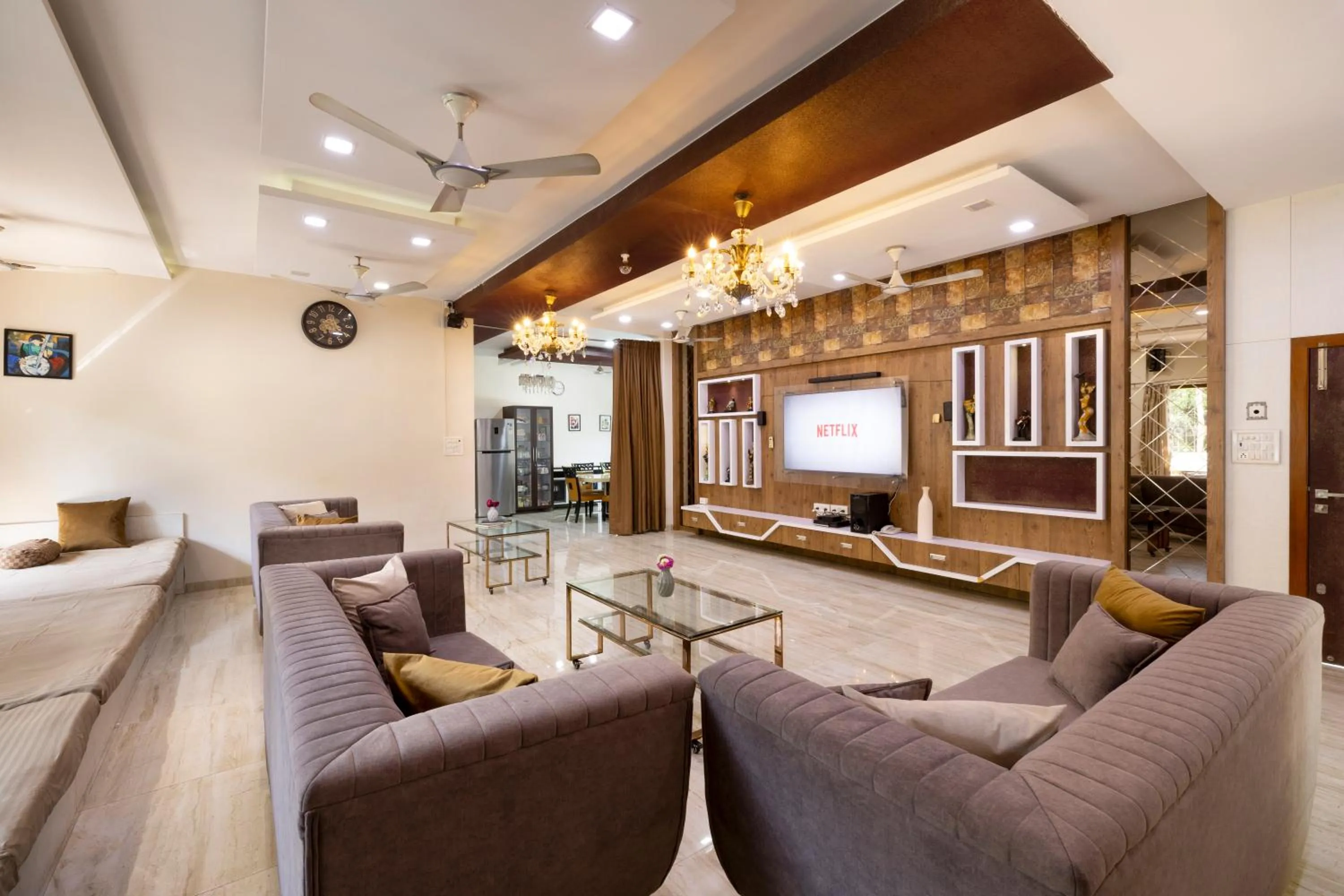 Living room in Geeta Bhawan Villa