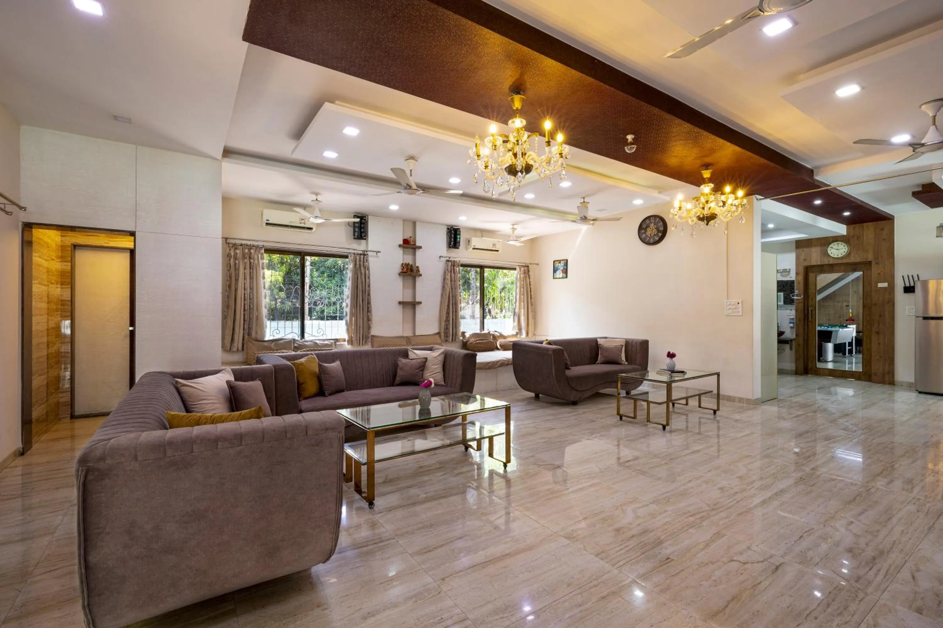 Living room in Geeta Bhawan Villa