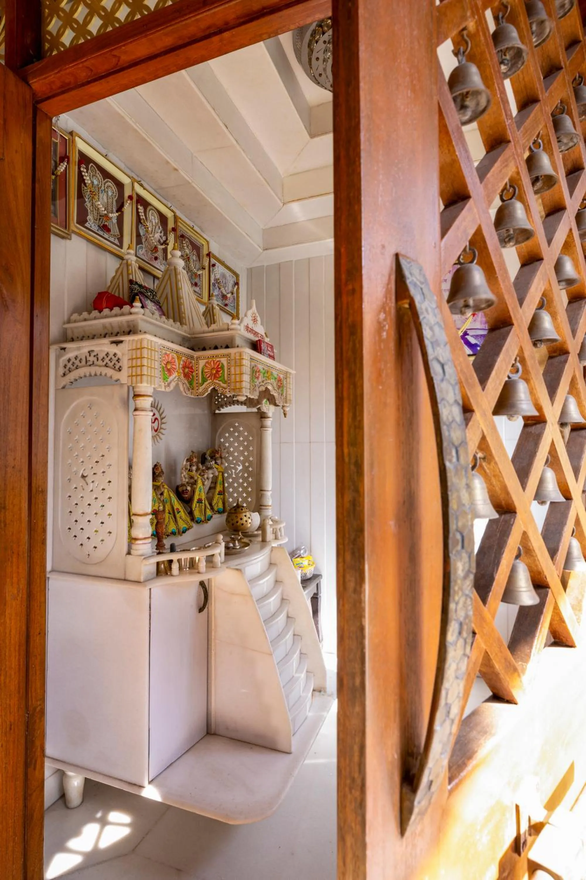 Place of worship in Geeta Bhawan Villa