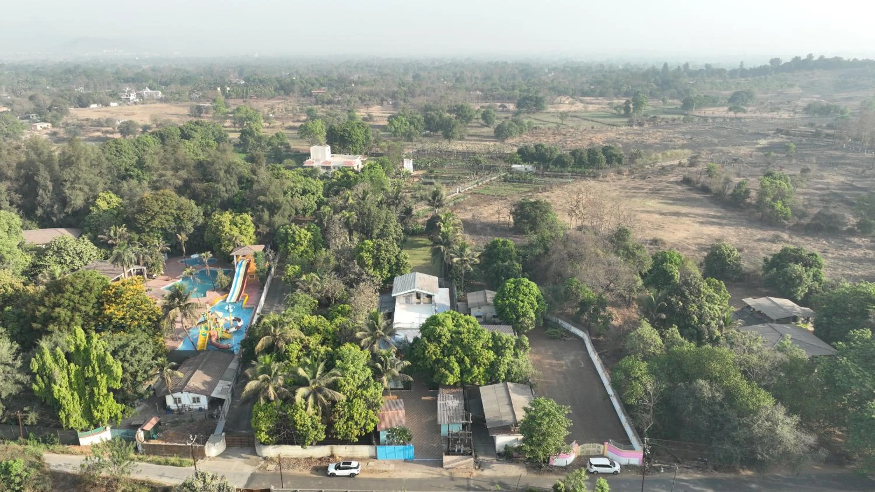 Bird's eye view in Geeta Bhawan Villa