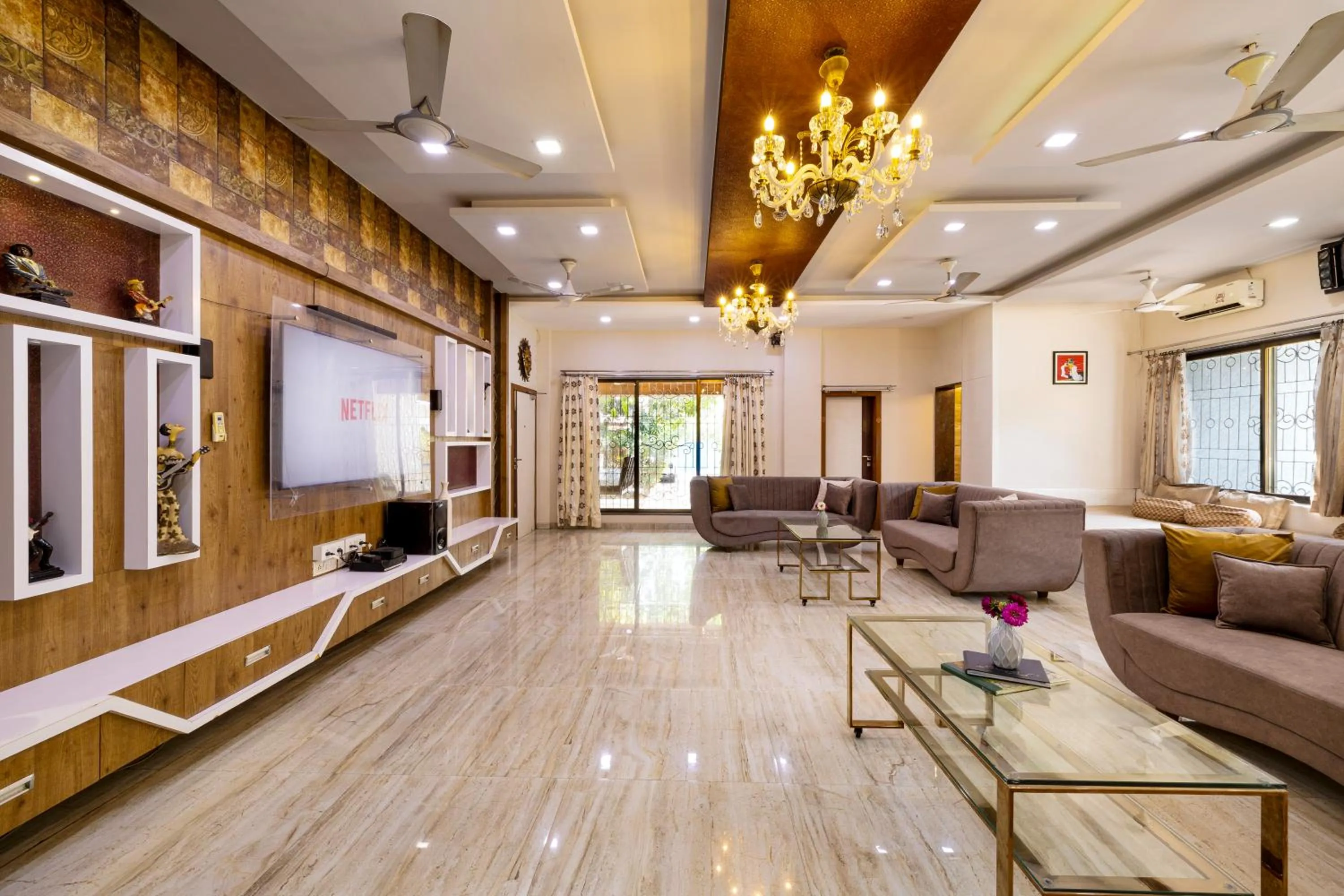 Living room in Geeta Bhawan Villa