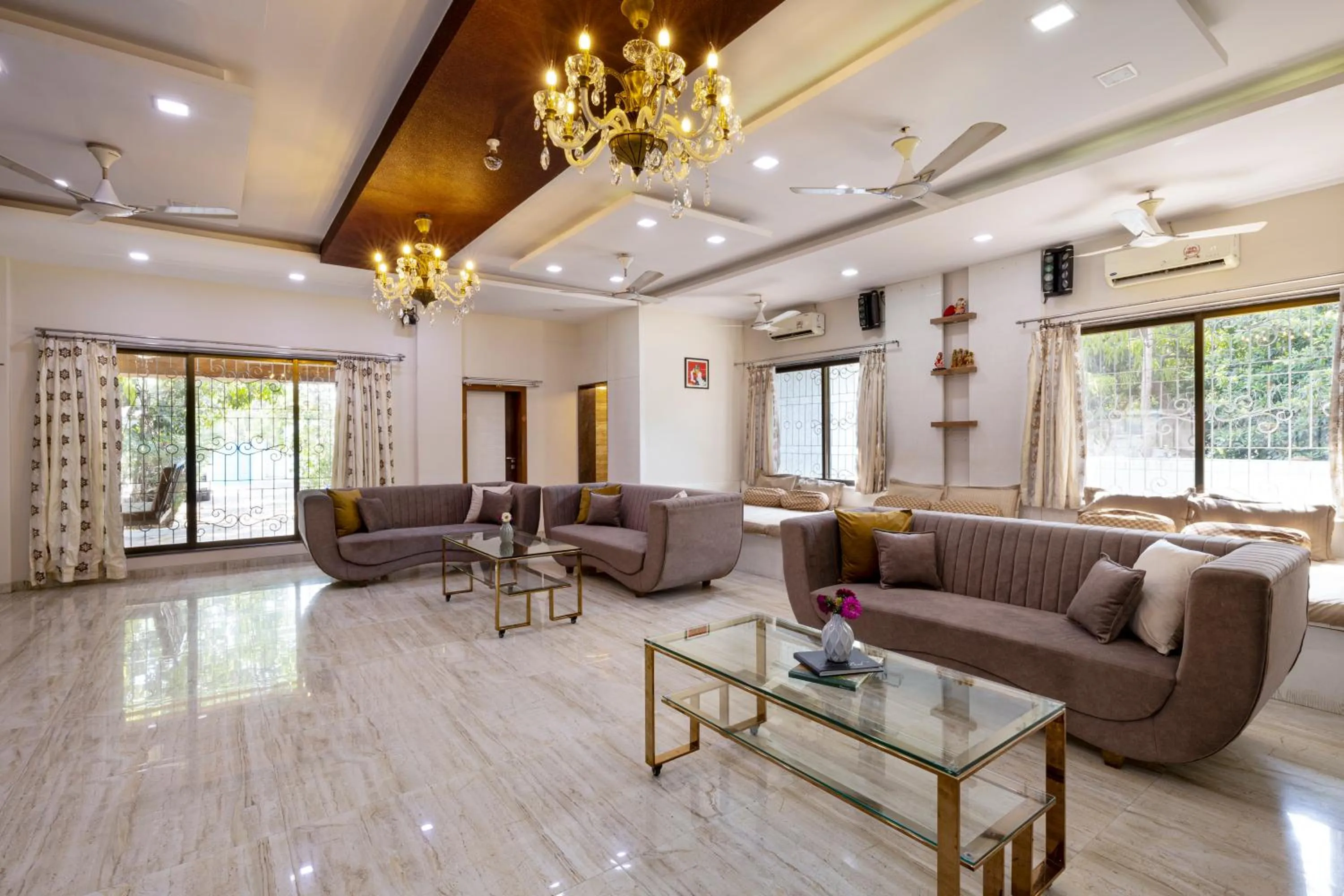 Living room in Geeta Bhawan Villa