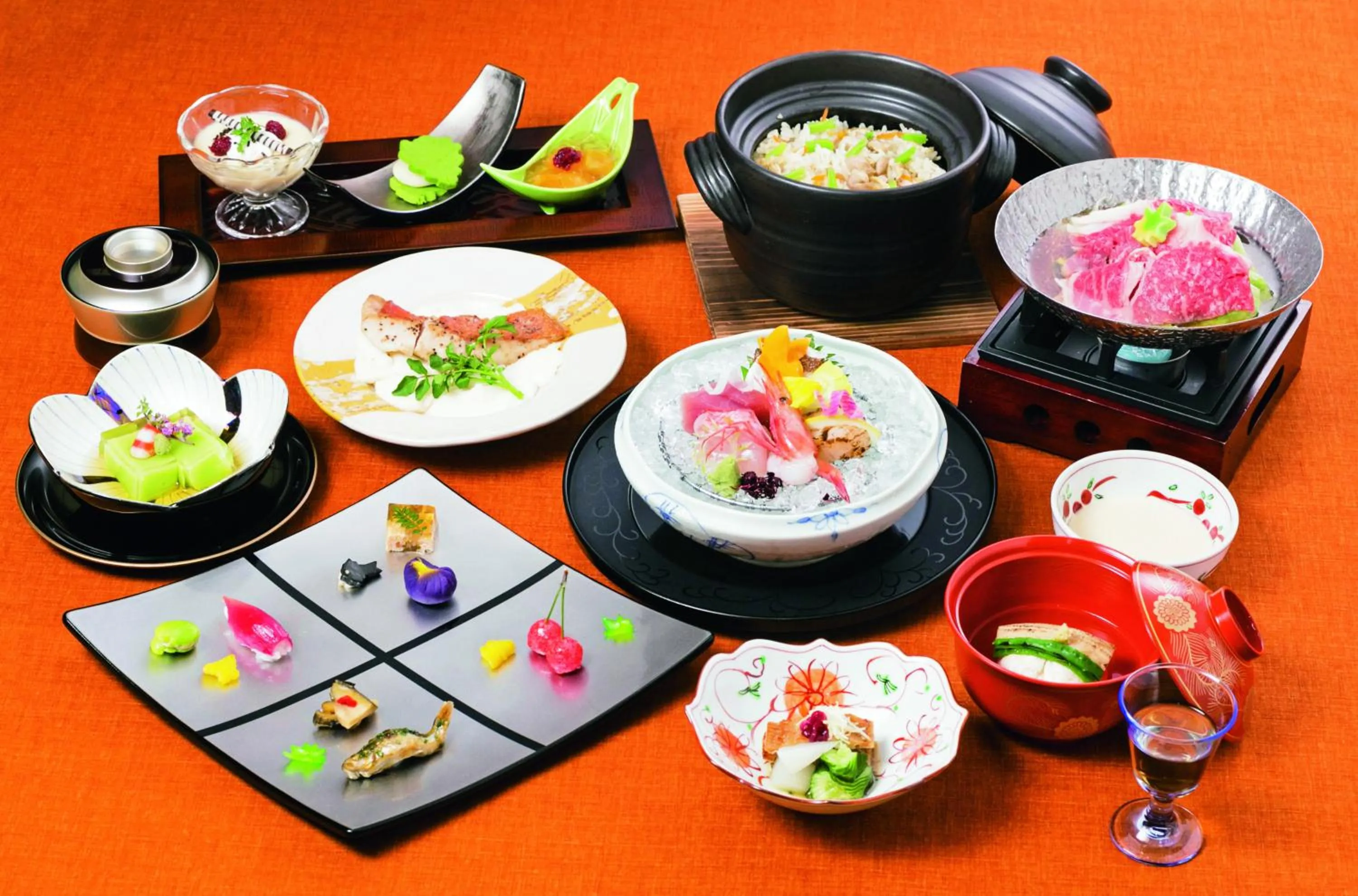 Dinner in The Gran Resort Elegante Atami