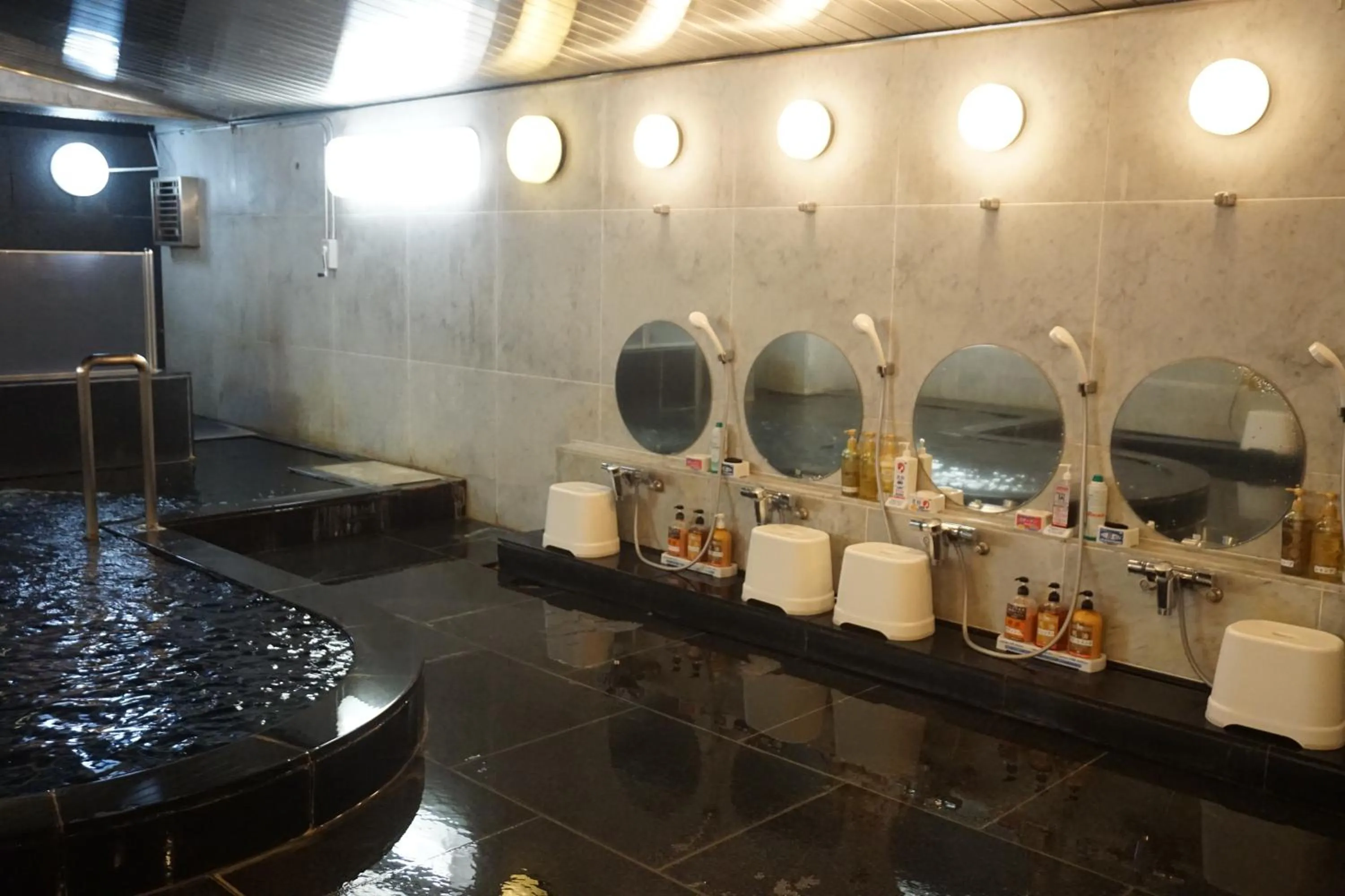 Hot Spring Bath in The Gran Resort Elegante Atami