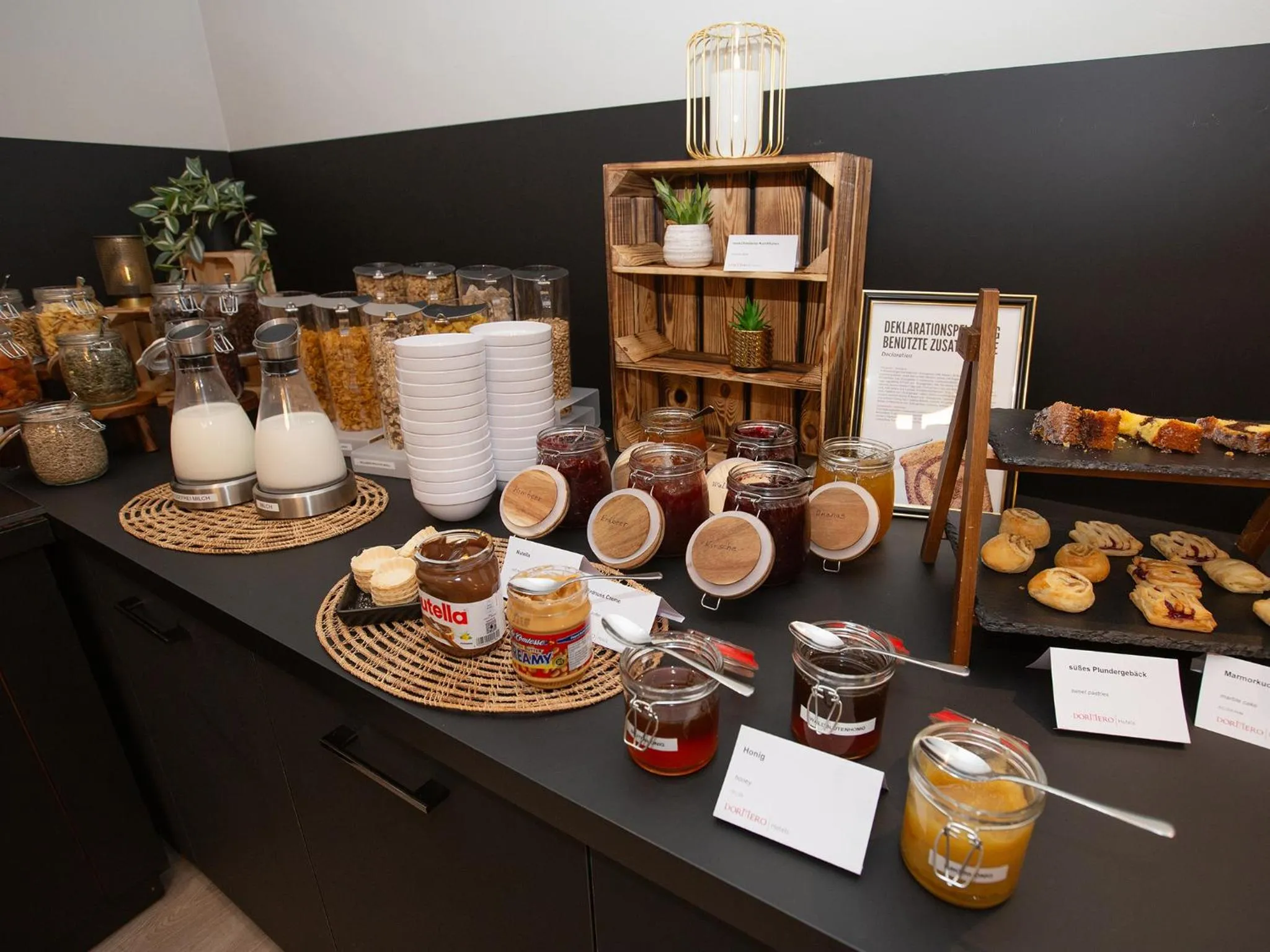 Buffet breakfast in DORMERO Hotel Worms