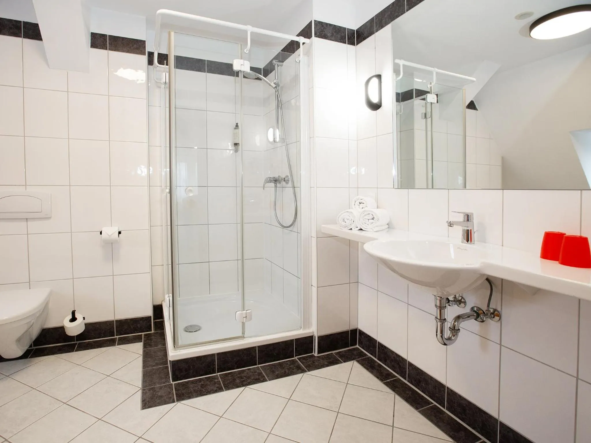 Bathroom in DORMERO Hotel Worms