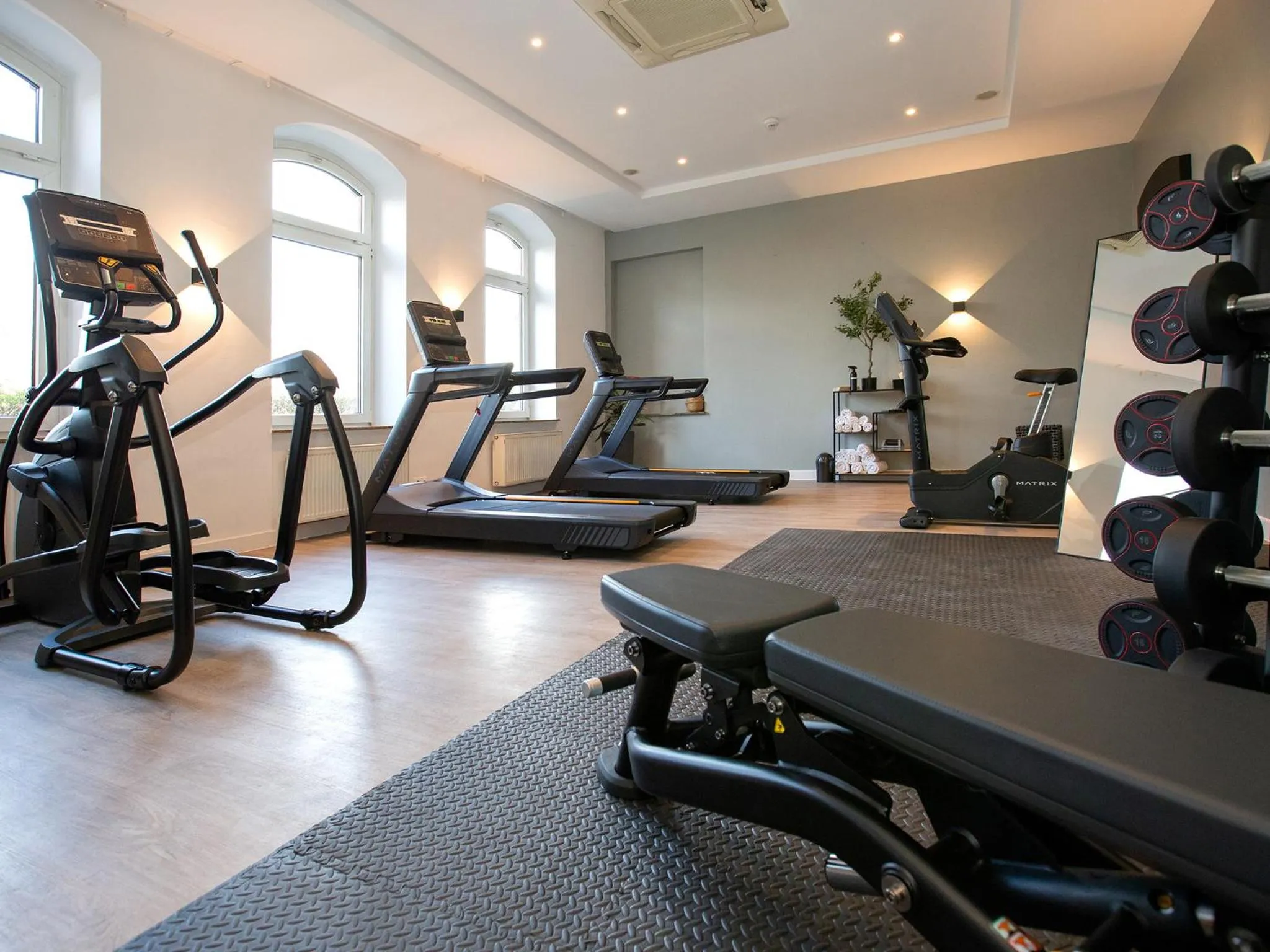 Fitness centre/facilities in DORMERO Hotel Worms