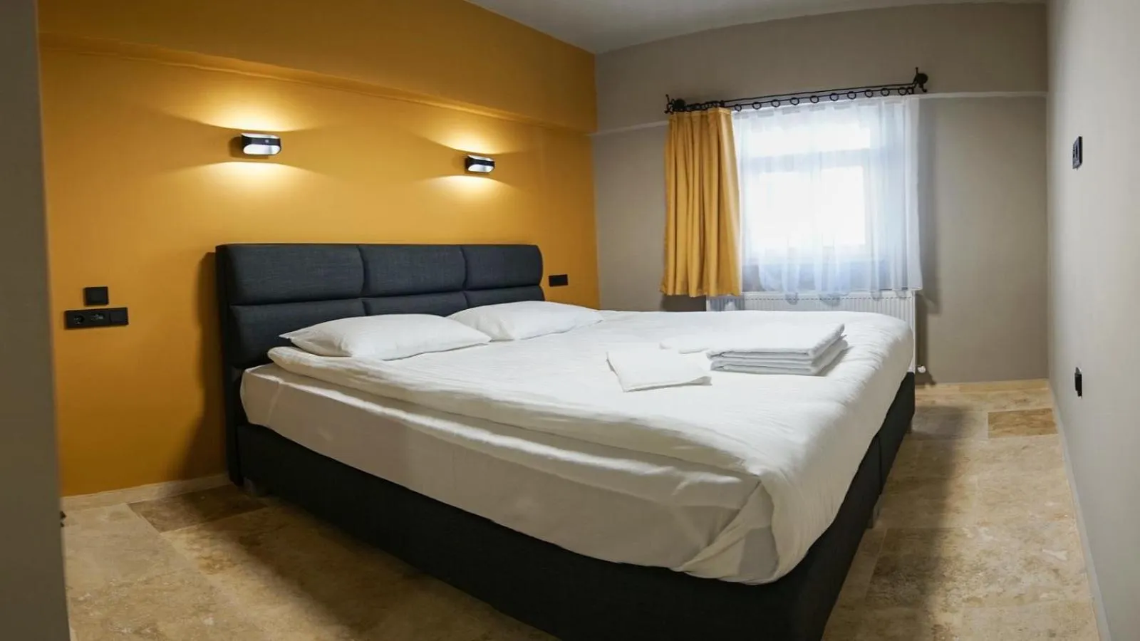 Bed in Adventure Inn Cappadocia