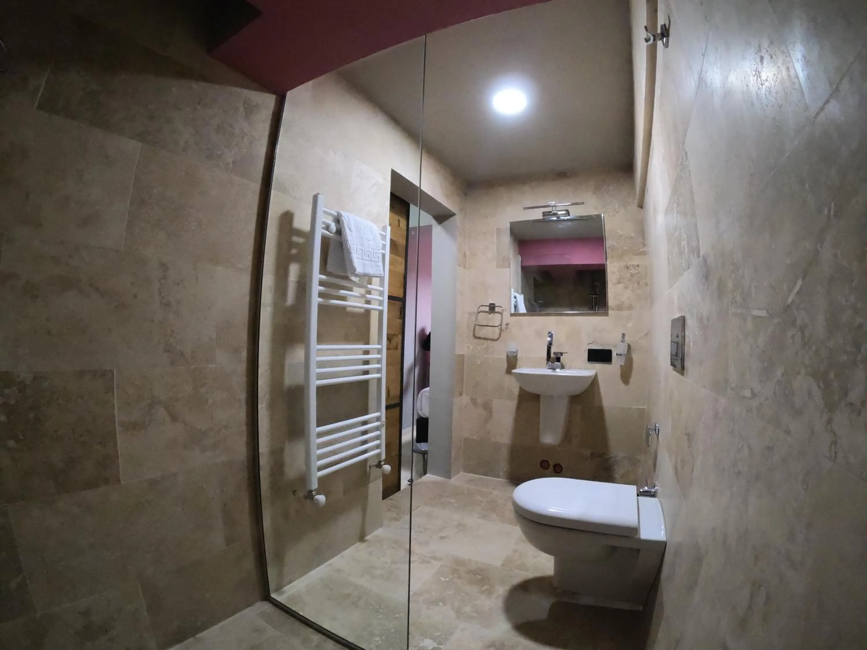 Toilet in Adventure Inn Cappadocia